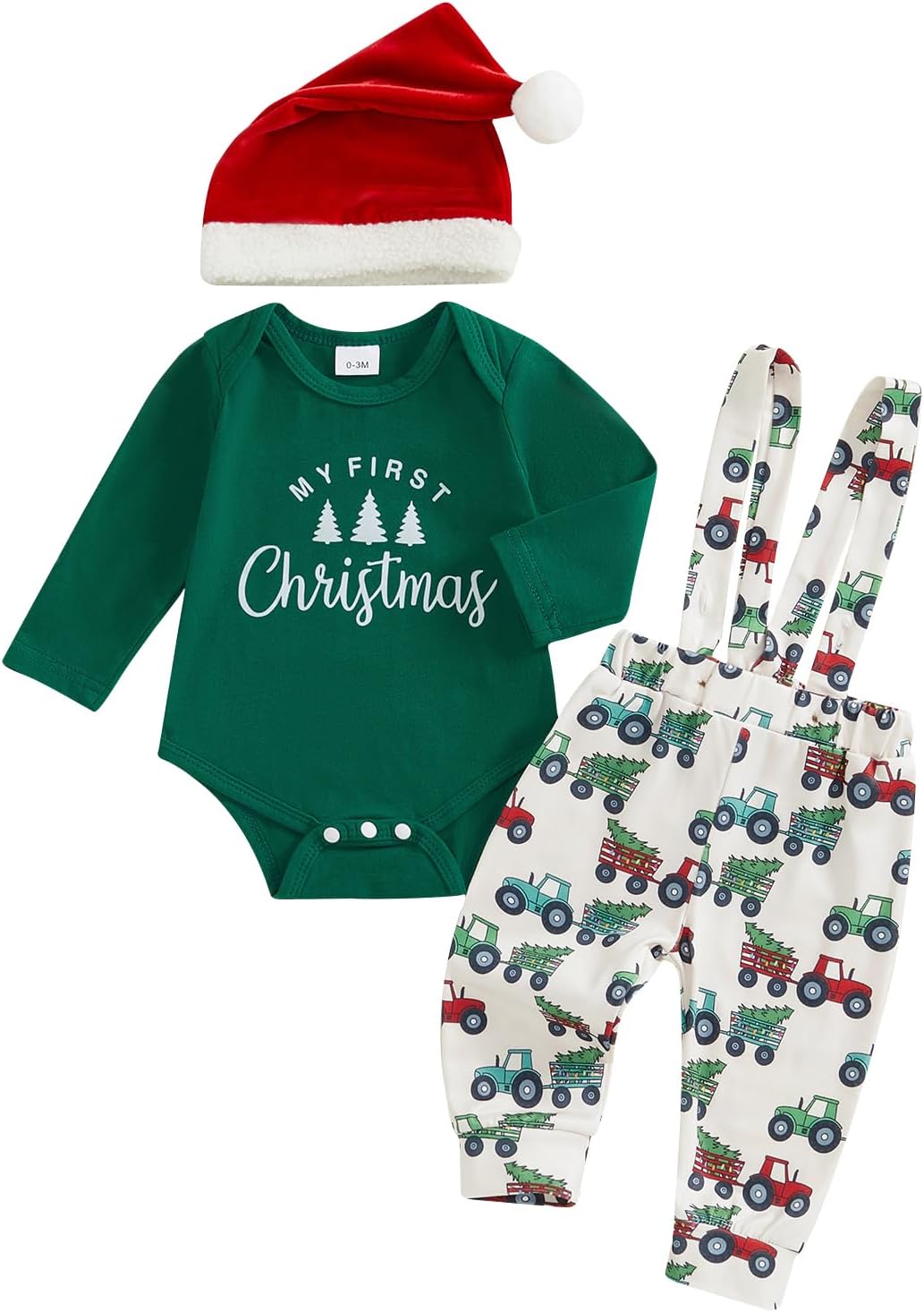 BeQeuewll 4th of July Newborn Baby Boy Outfits Set
