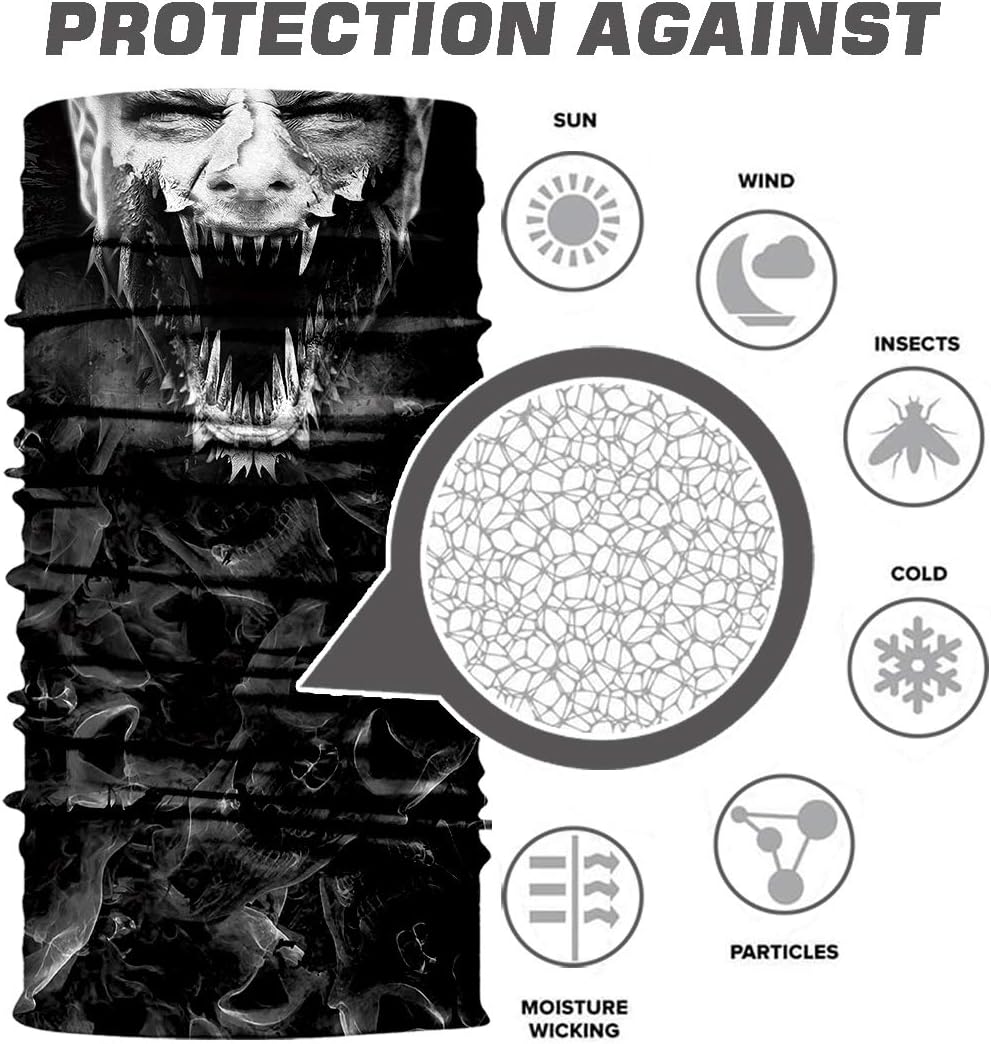Ultimate UV Protection Face Mask for Motorcyclists More