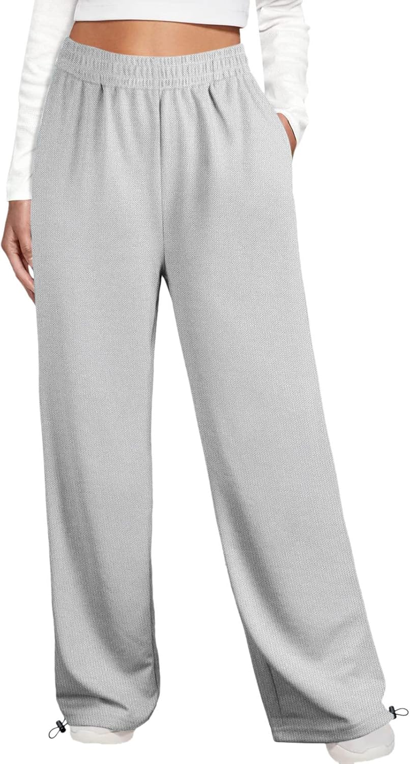 Versatile High Waist UnisexutilitiesSeventyPackHighWaistedSweatpantsWithPockets