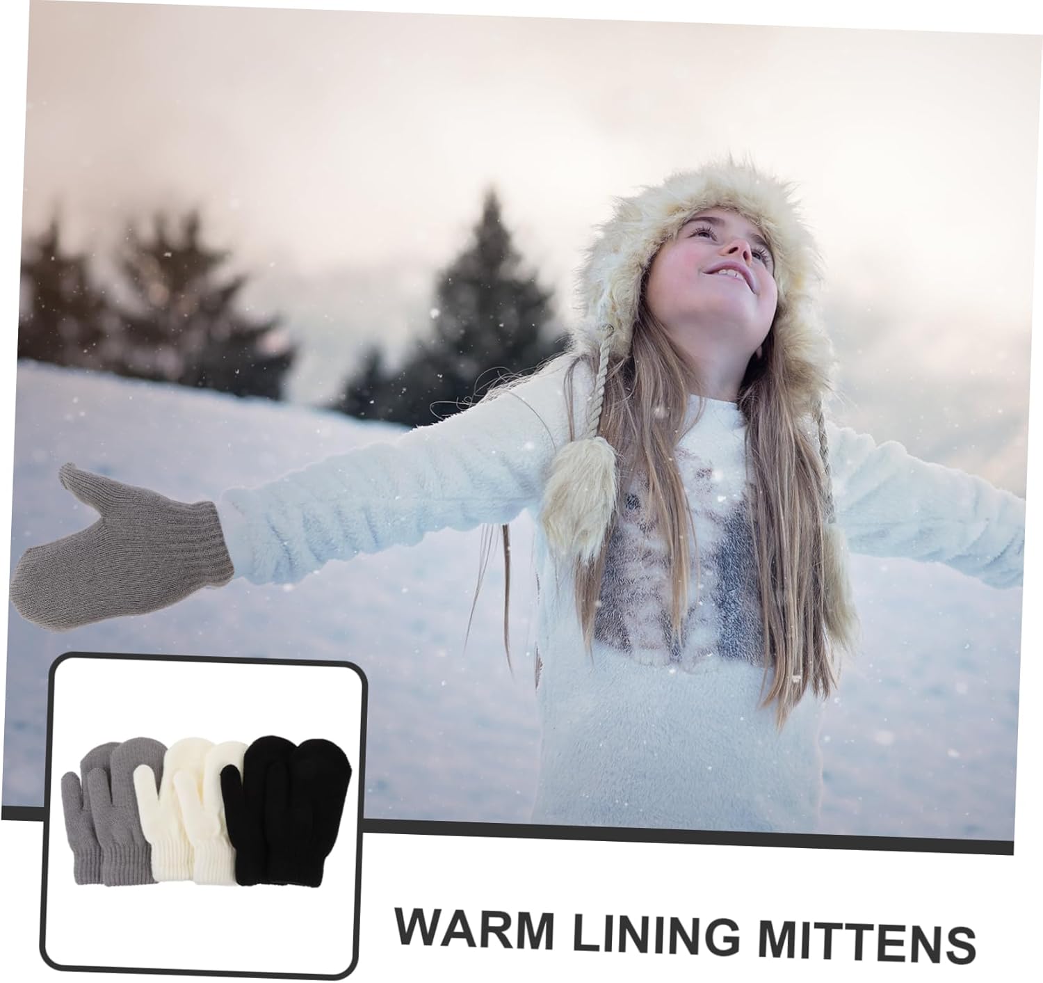 BESPORTYLE Womens ThickWarm Gloves