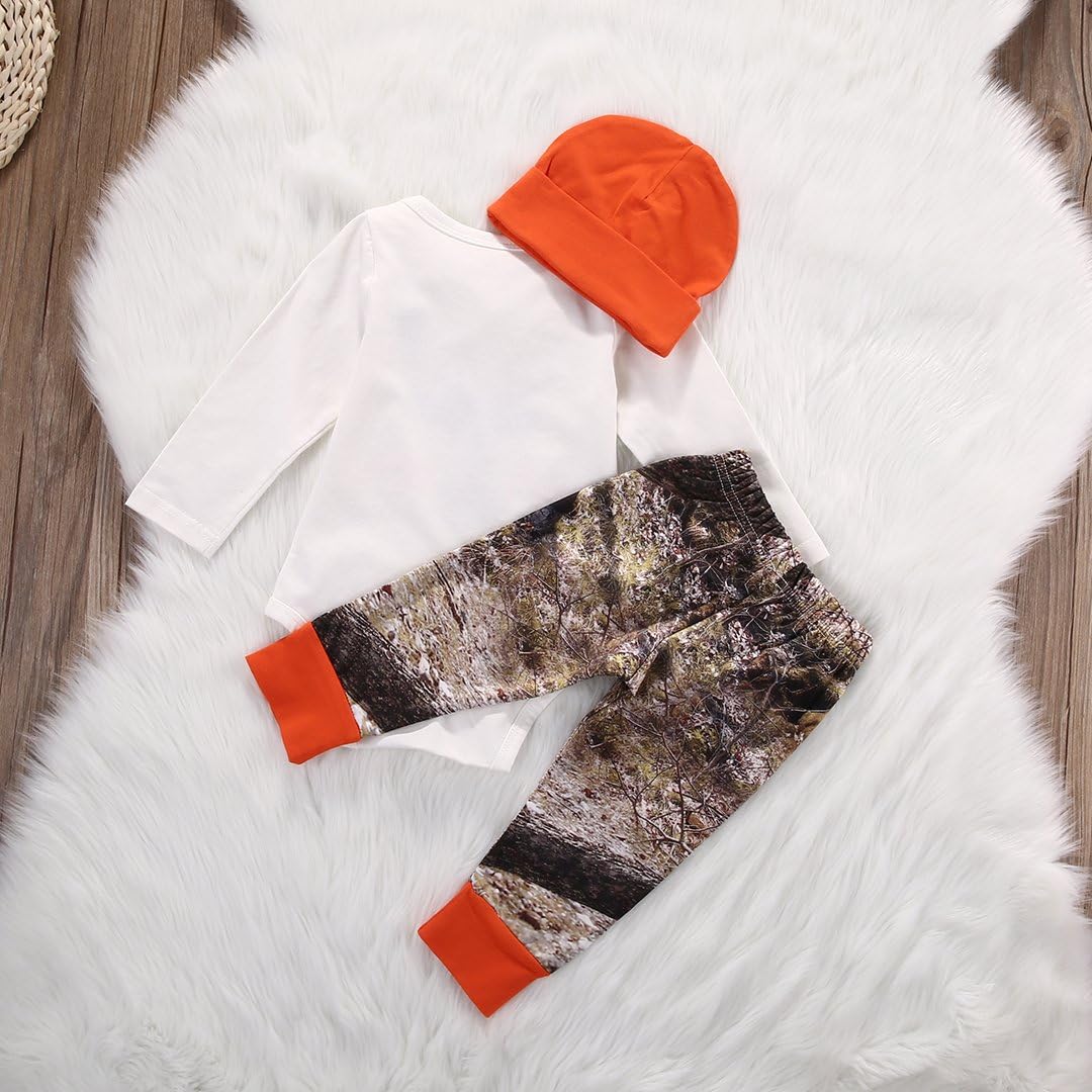 Gureui Camo Romper Onesie Set for Baby Boys