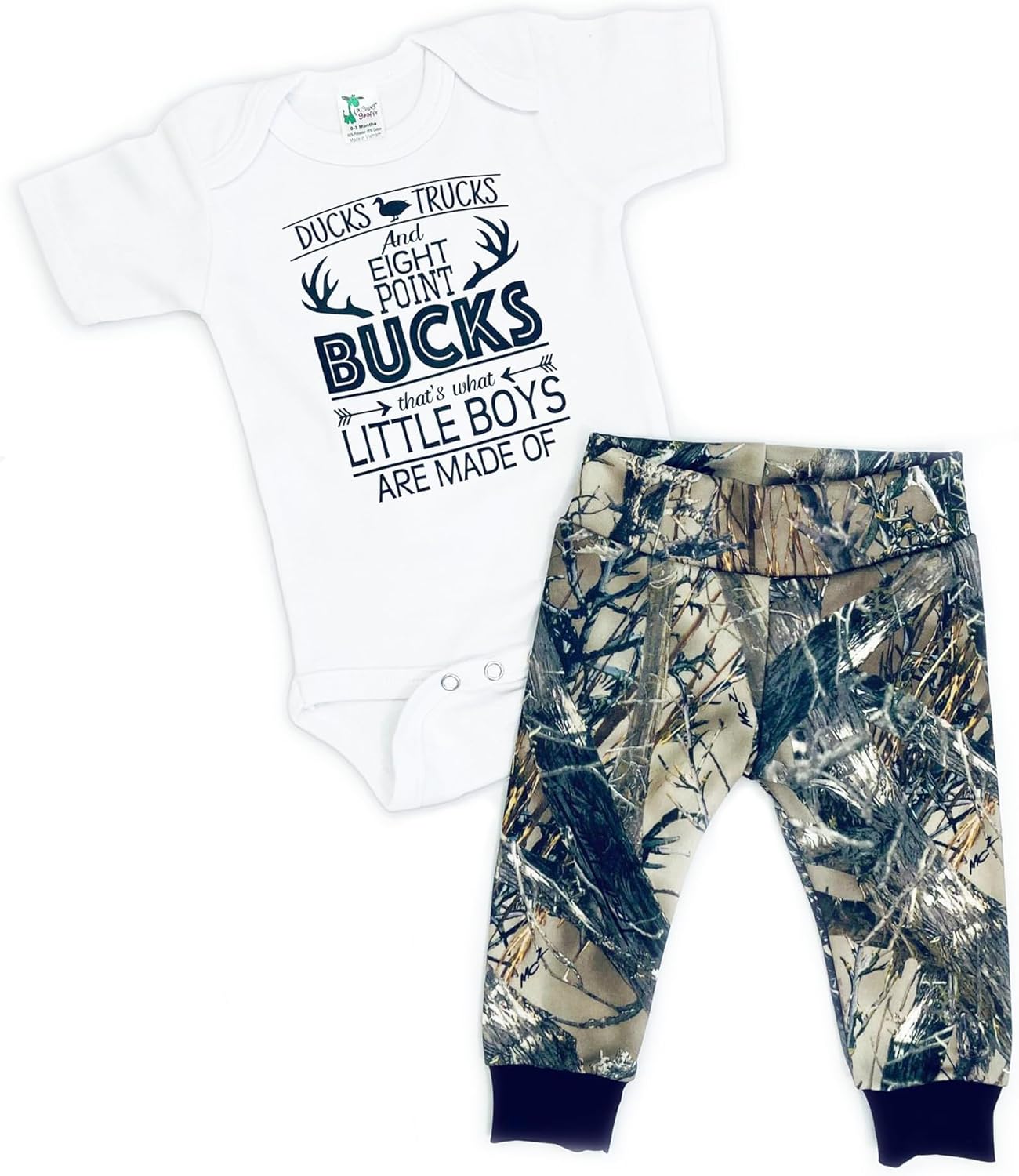 CamO CamO Camo Baby Pants Set