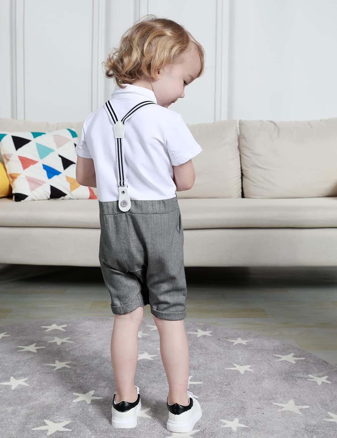 AJ DESIGN 4pcs Baby Boys Outfit