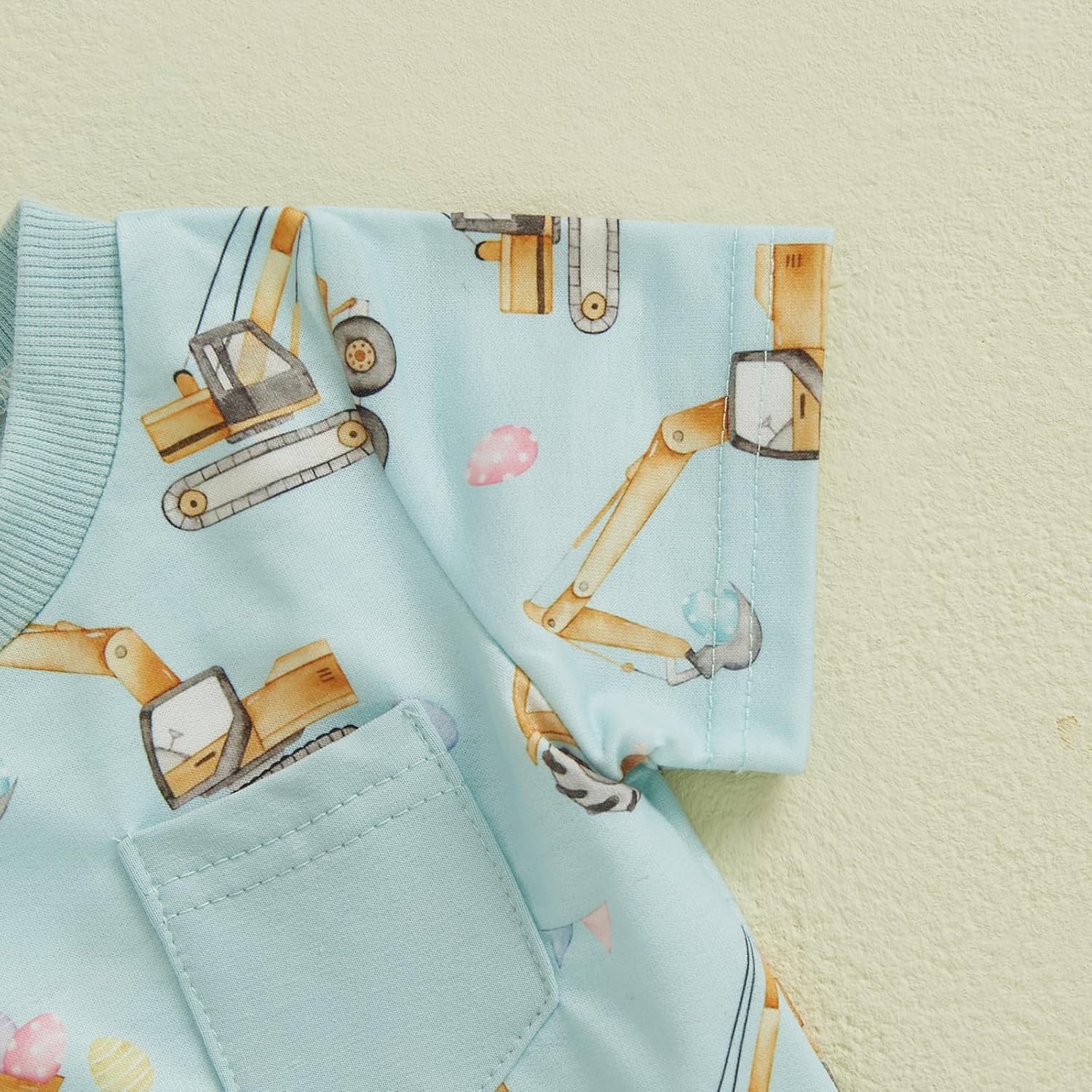 Chloefairy Toddler Boy Easter Outfit - CuteTee Shorts