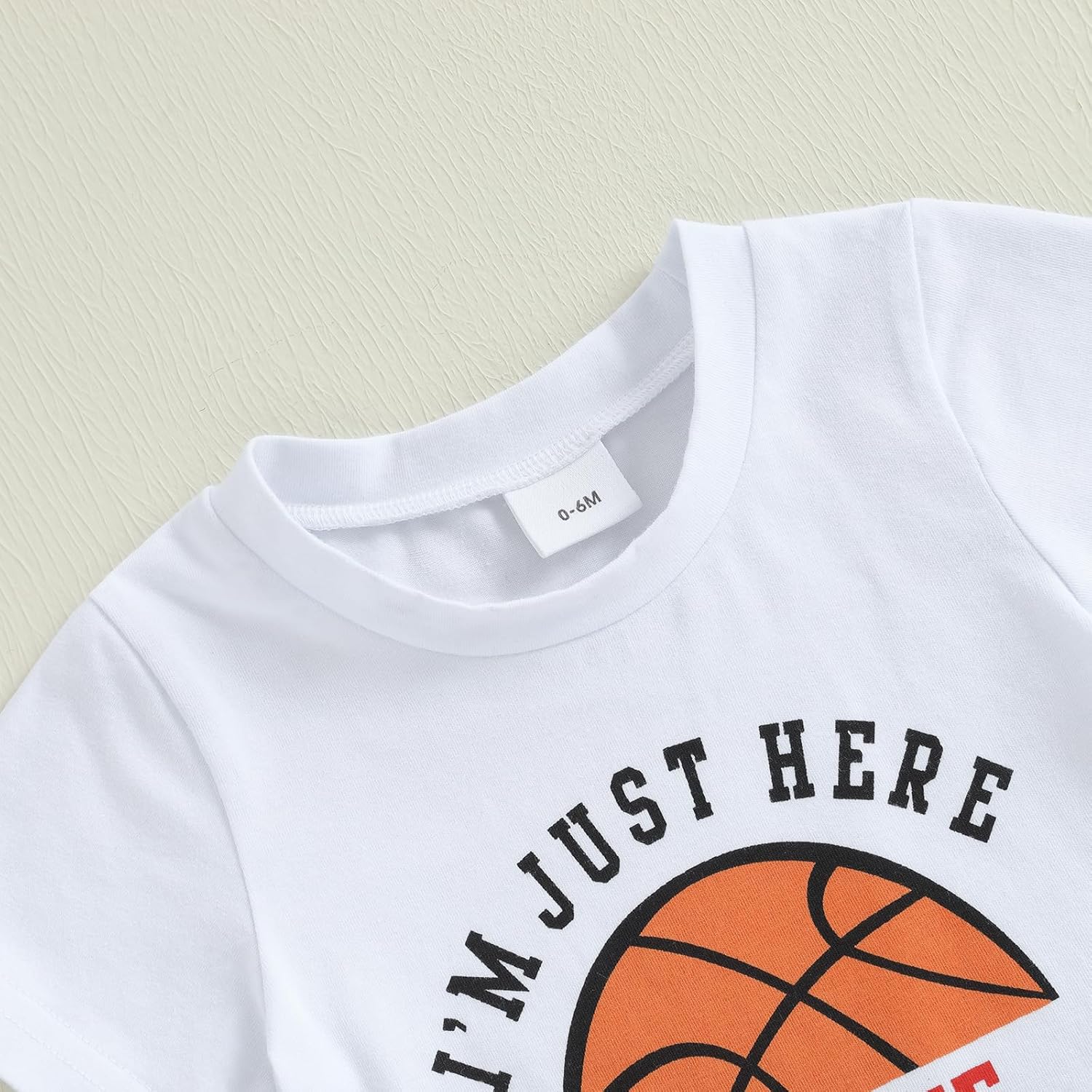 Baby Toddler Boys Basketball Print Summer 2-Piece Set