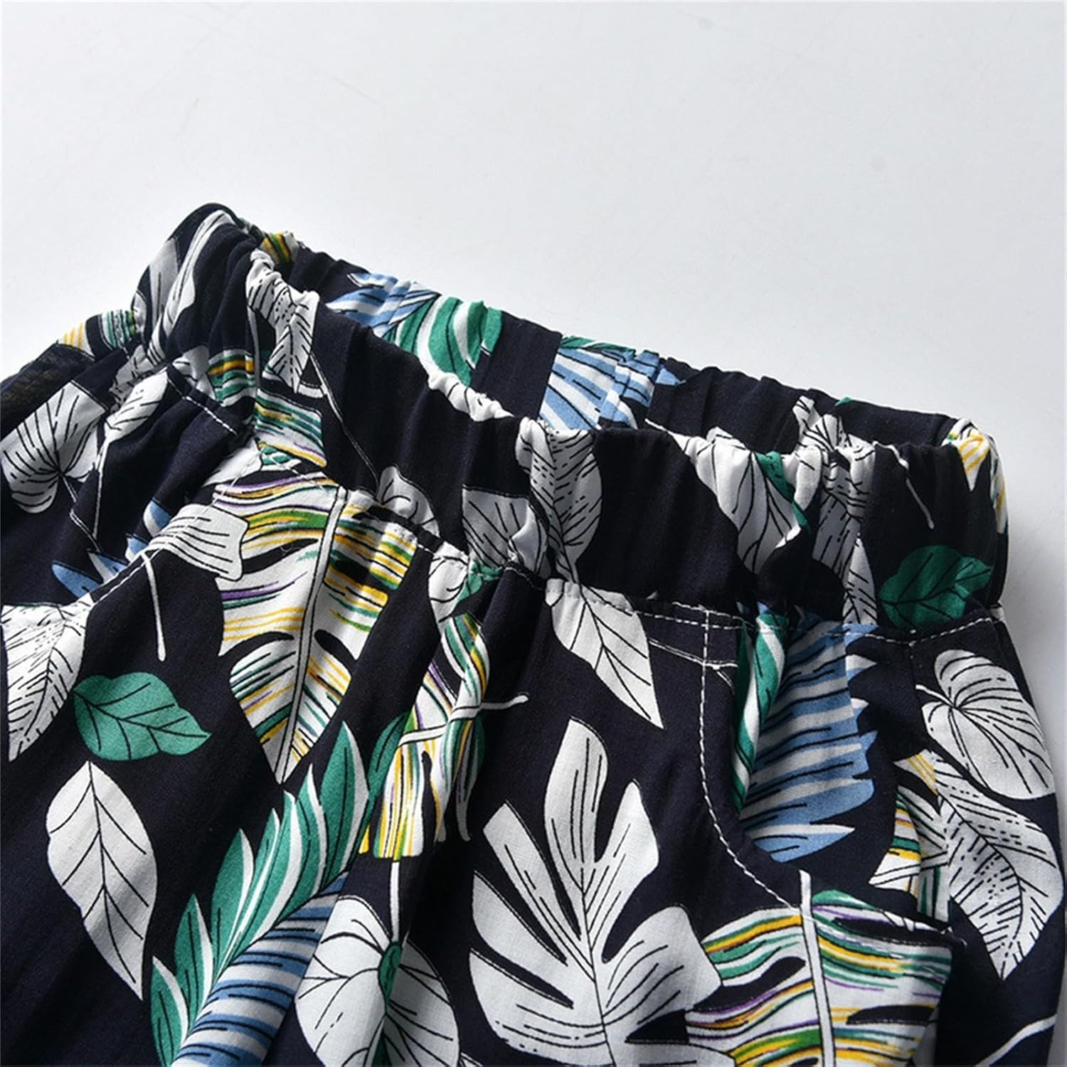 mal kids boys island print 2024 summer t-shirt set