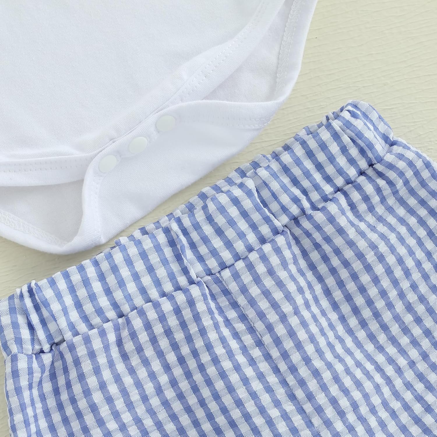 Newborn Boy Summer Outfit Set - Lightweight TrendyRomper Pants