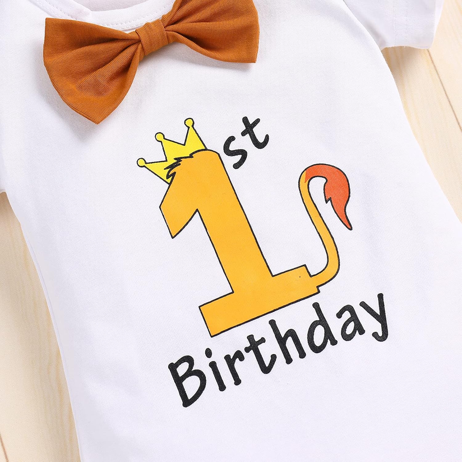 ODASDO Baby Boy Jungle Birthday Costume Set