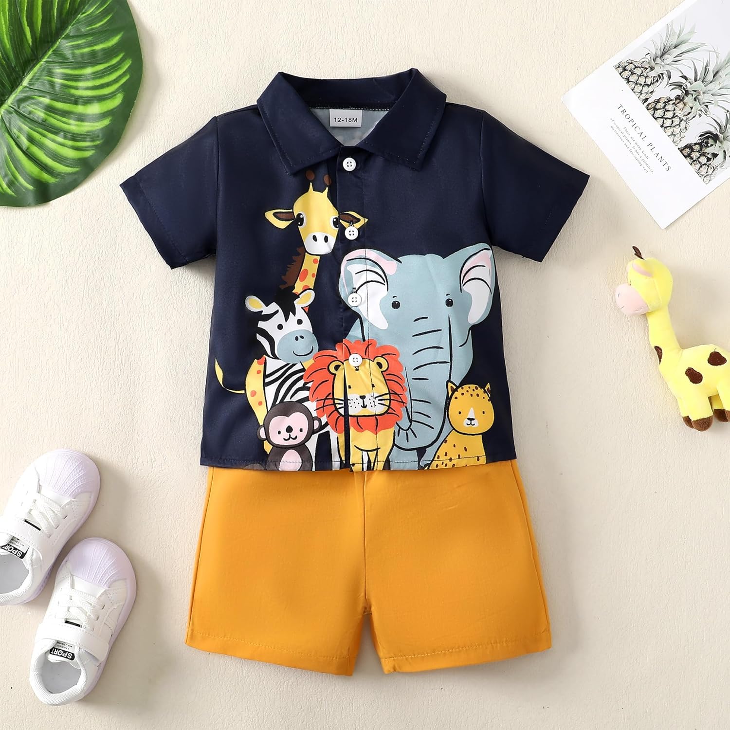 Adorable Toddler Boy Outfit Set for Summer