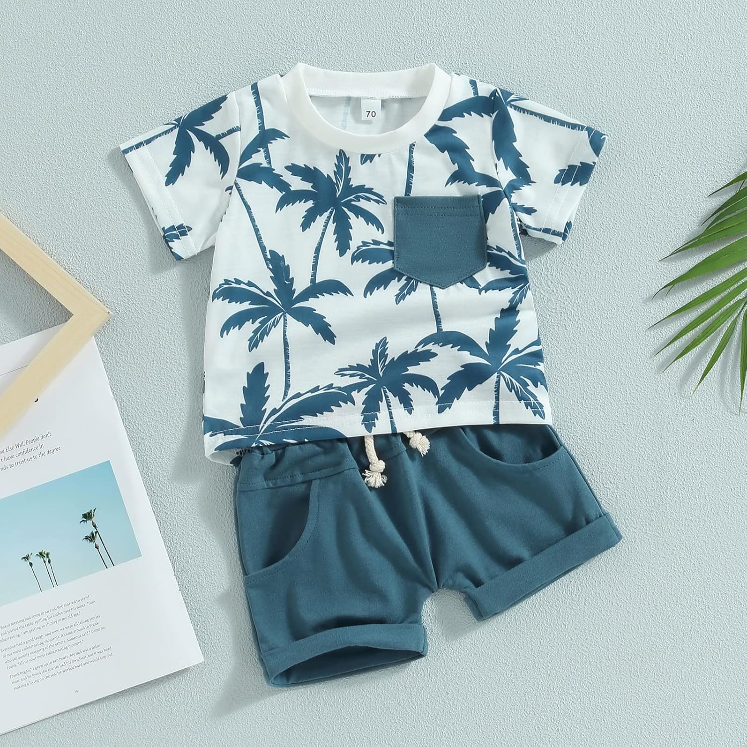 Perfect Summer Outfits Cotton Toddler Boys Clothing Set