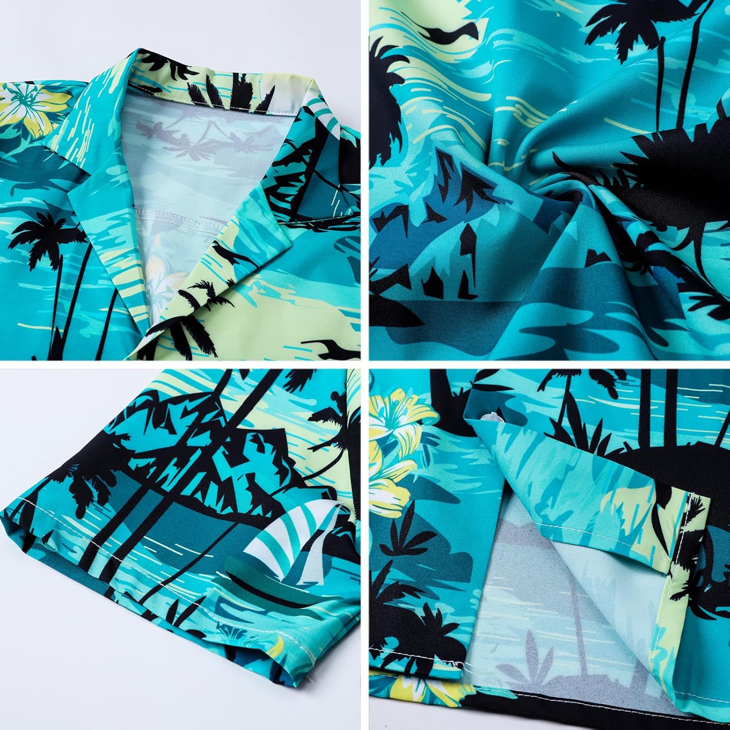 SANGTREE Boys Men Formal Hawaiian Outfit