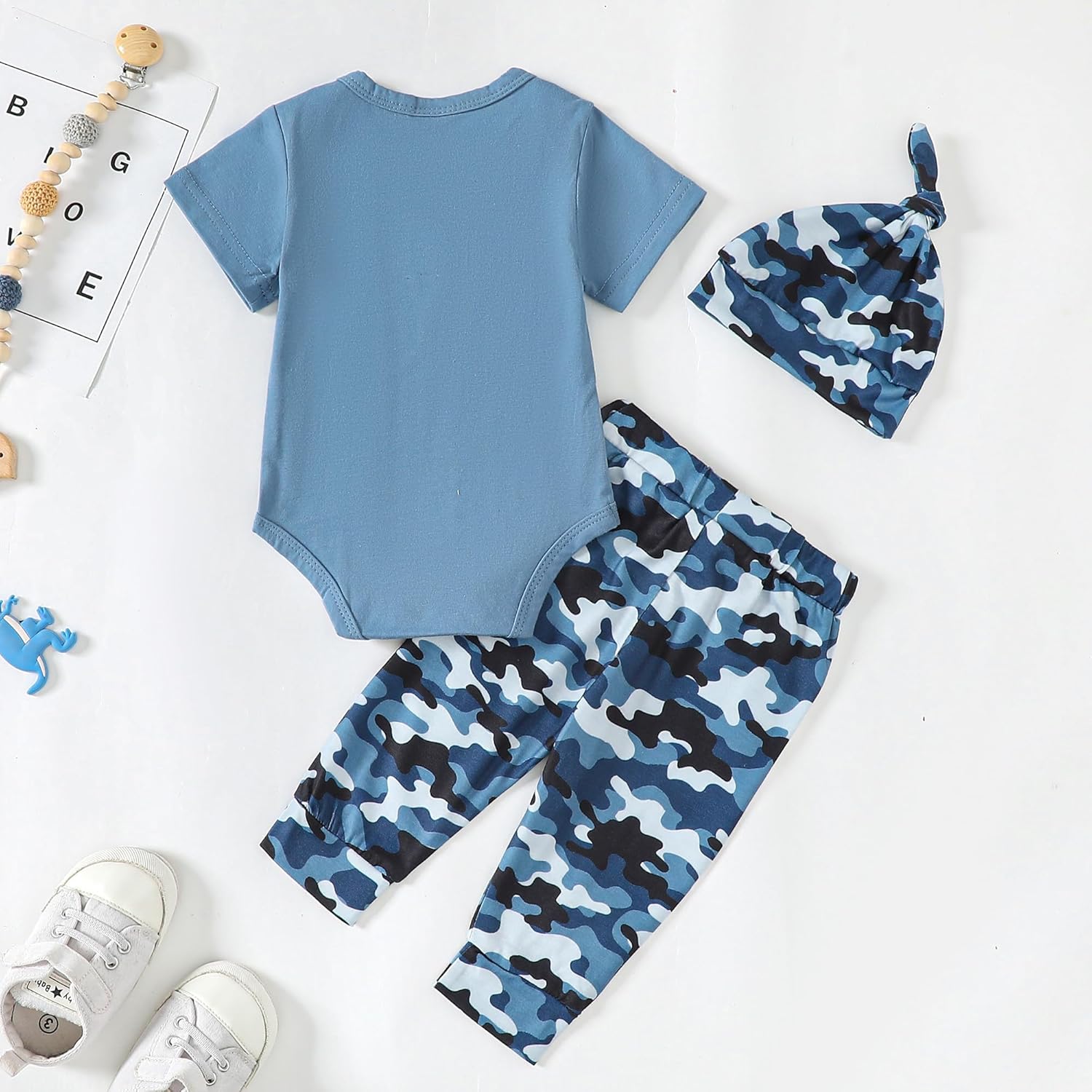 NZRVAWS Newborn Baby Boy Romper Set Super Soft Stylish