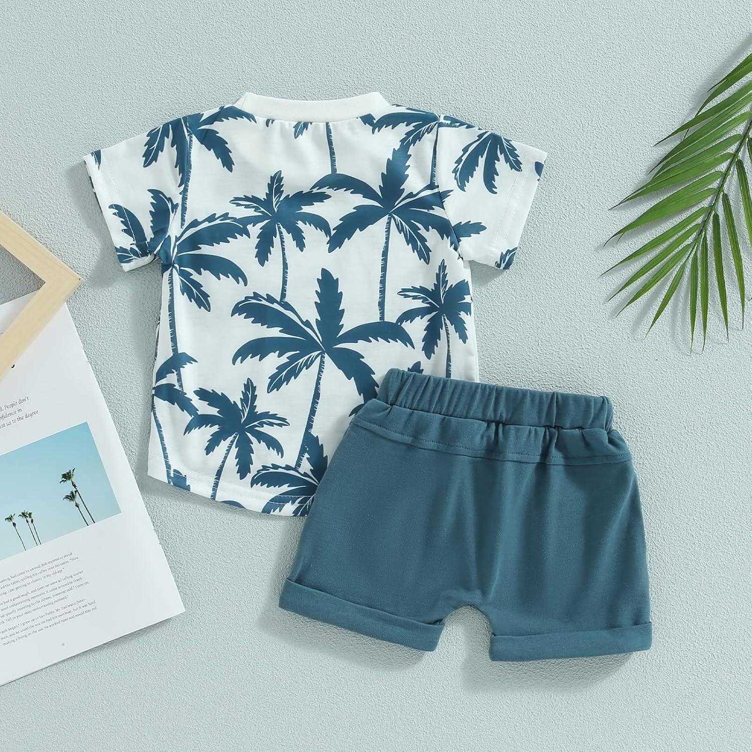 Perfect Summer Outfits Cotton Toddler Boys Clothing Set