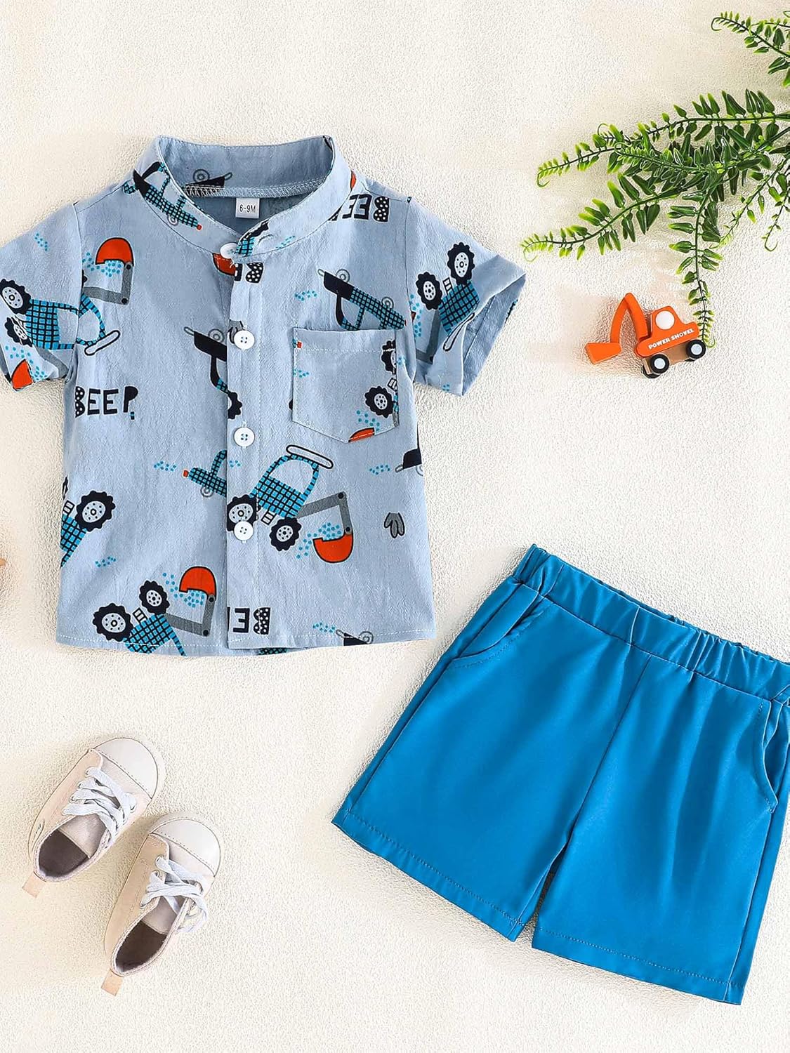 SurePOCH Baby Boy Clothes Cute Summer Outfits