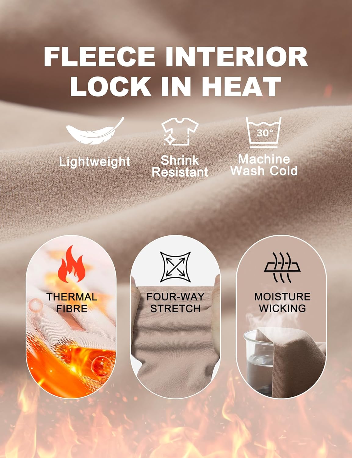 Stylish Soft Thermal Set for Women