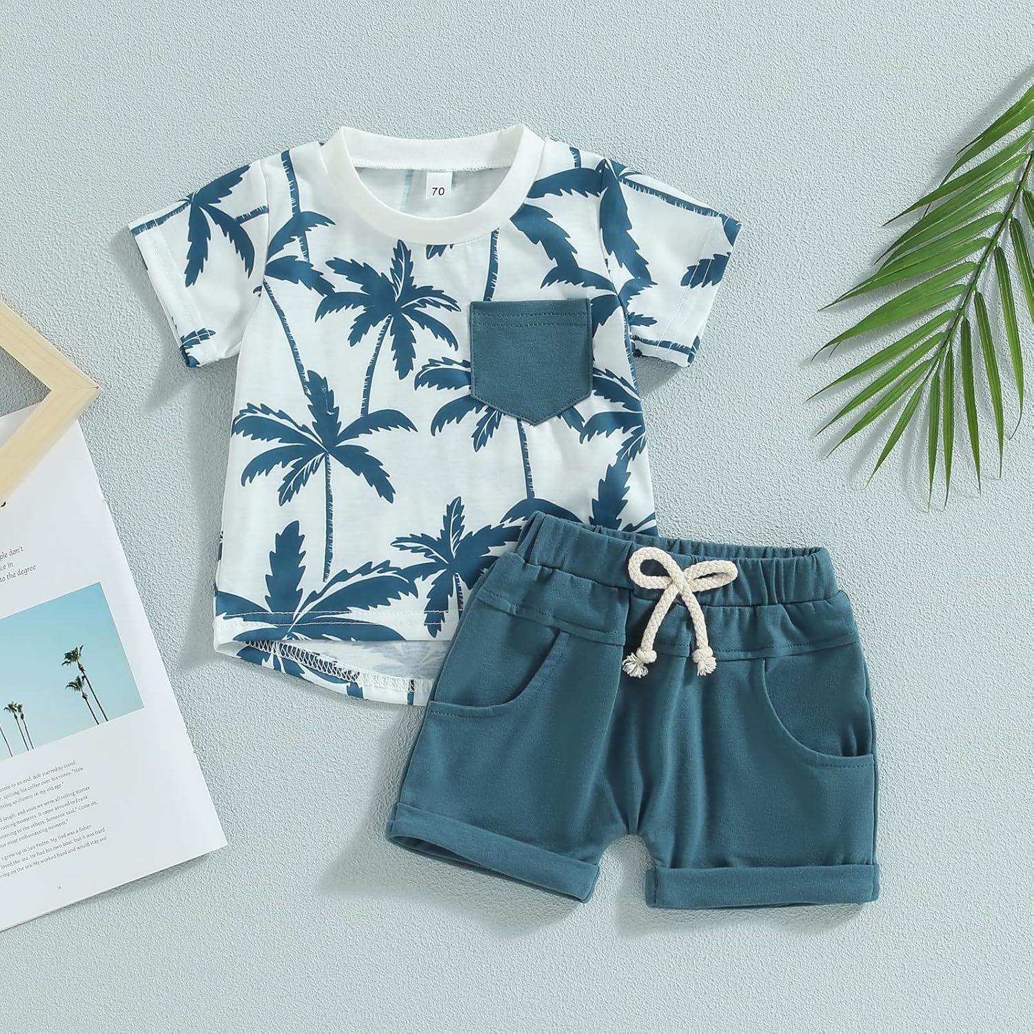 Perfect Summer Outfits Cotton Toddler Boys Clothing Set