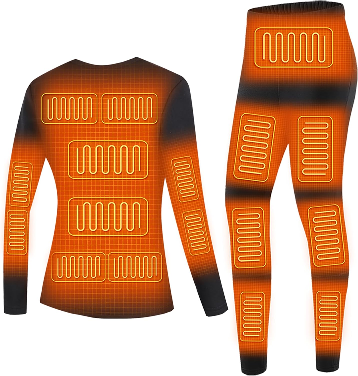 Winter Warmers - Heating Thermal Underwear Set for Women
