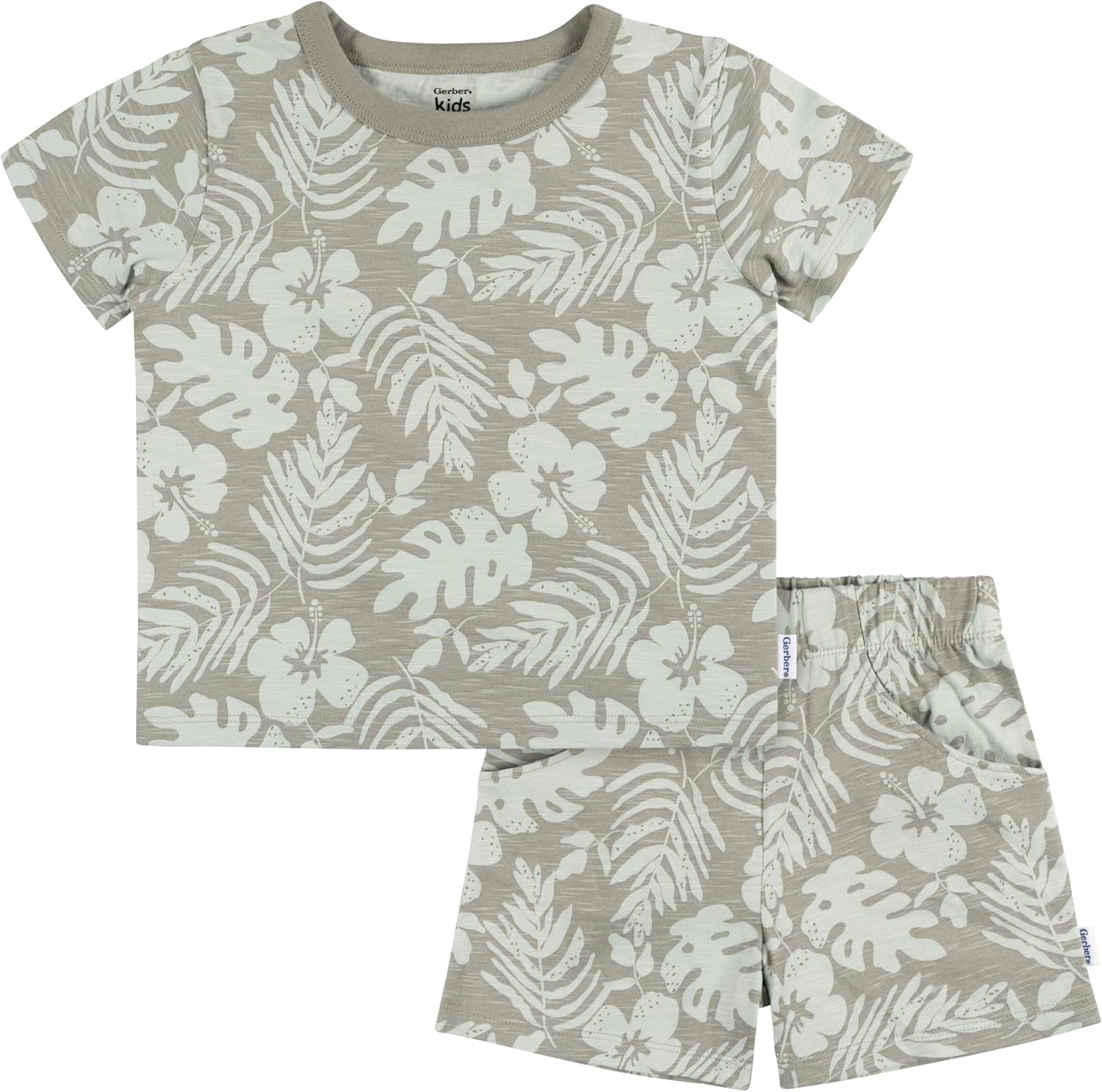 Gerber Baby Boys T-Shirt and Shorts Set