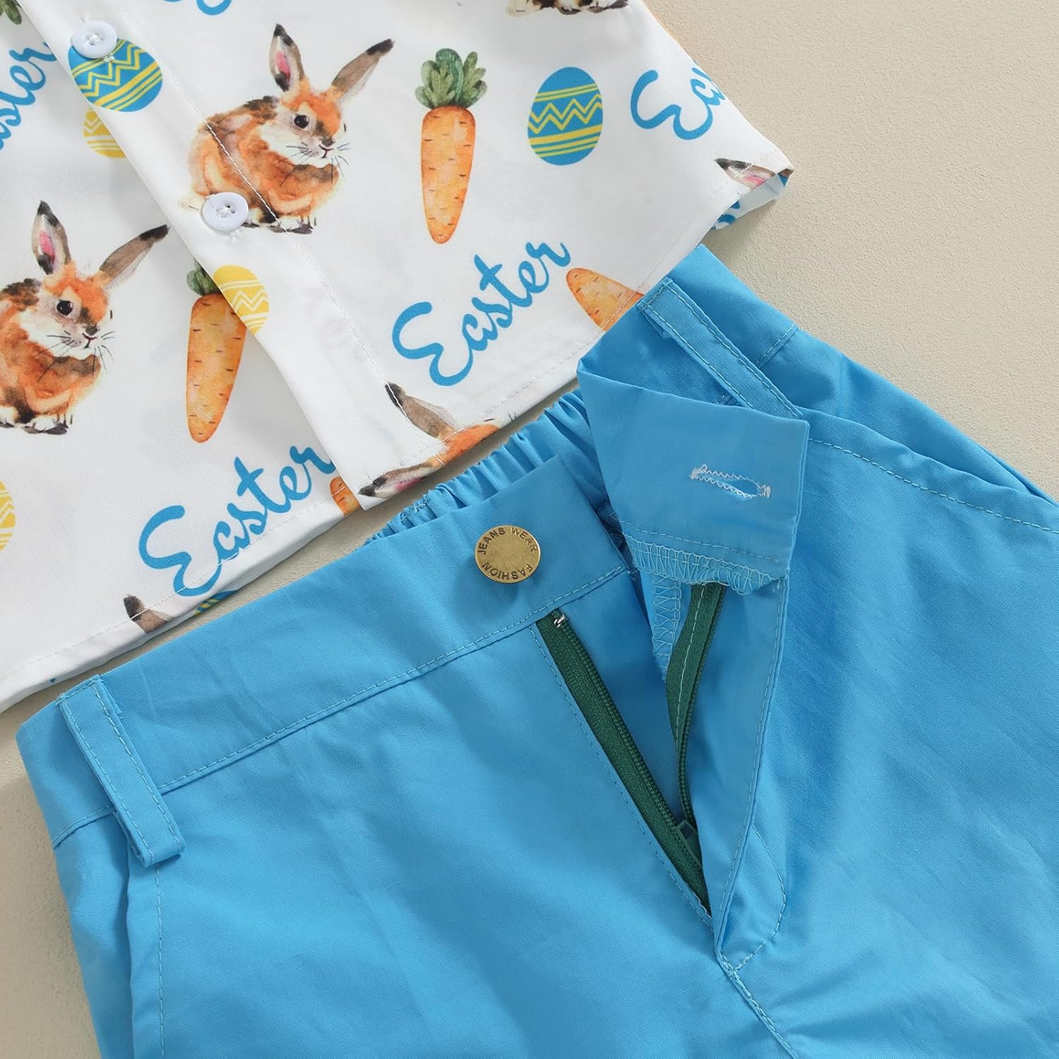 MAINESAKA Toddler Easter Outfit 2 Piece