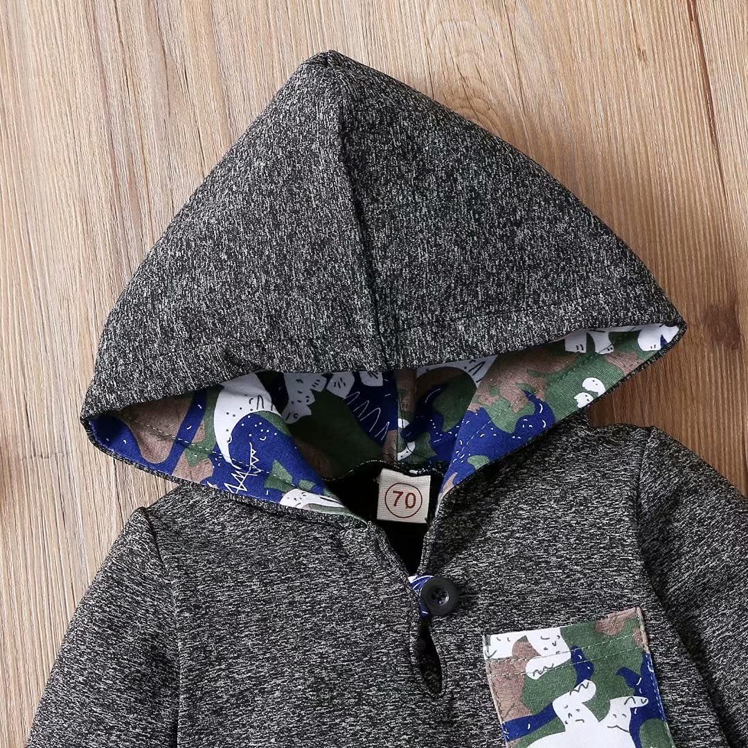Comfortable Toddler Compression Set with Hoodie and Pants