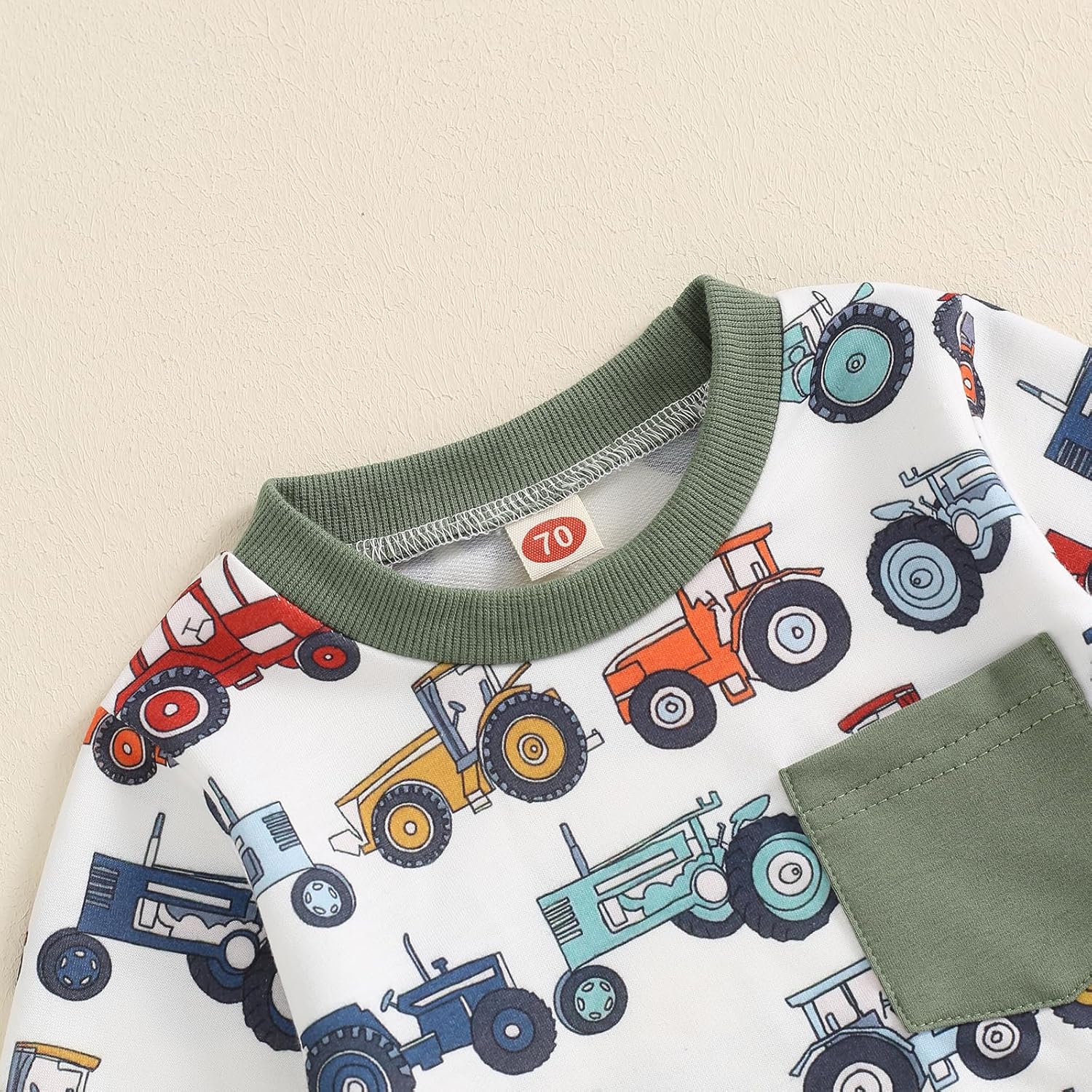 Gaono Toddler Farm Tractor Outfit - Cozy Baby Boy Essentials