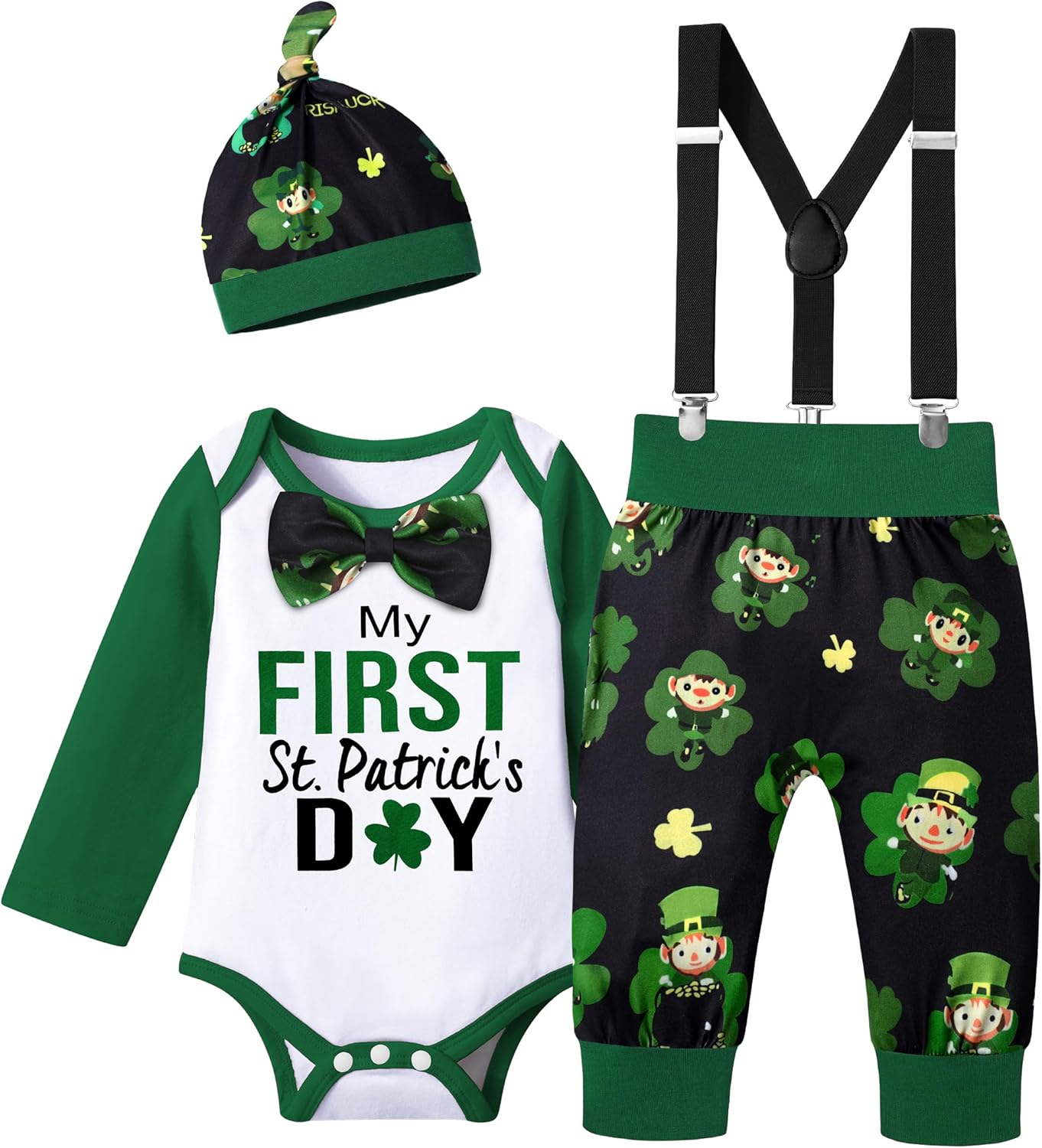 St Patricks Day Baby Boy Outfit_xyz