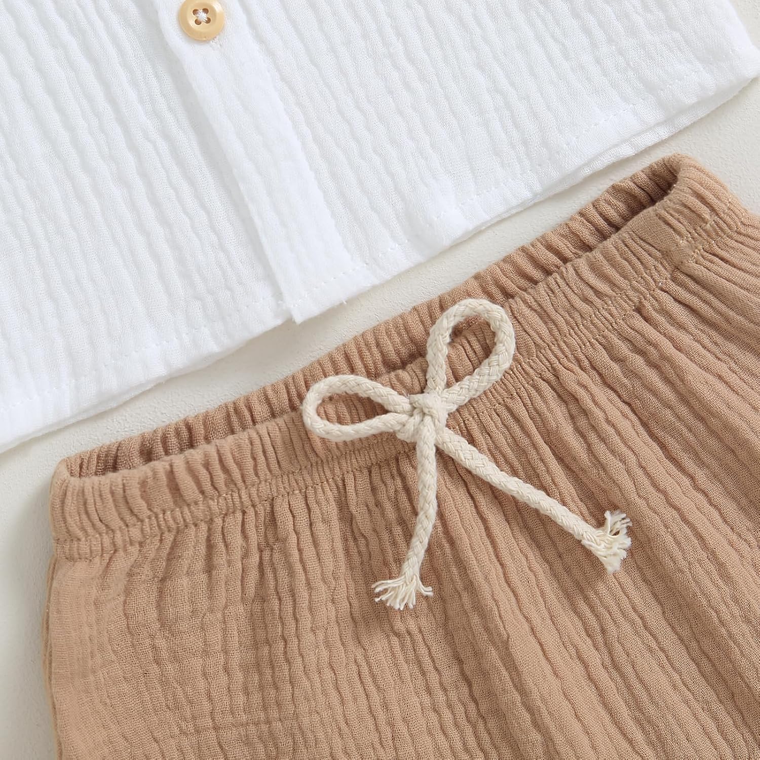 Perfect Cotton Linen Toddler Outfit Soft Cozy