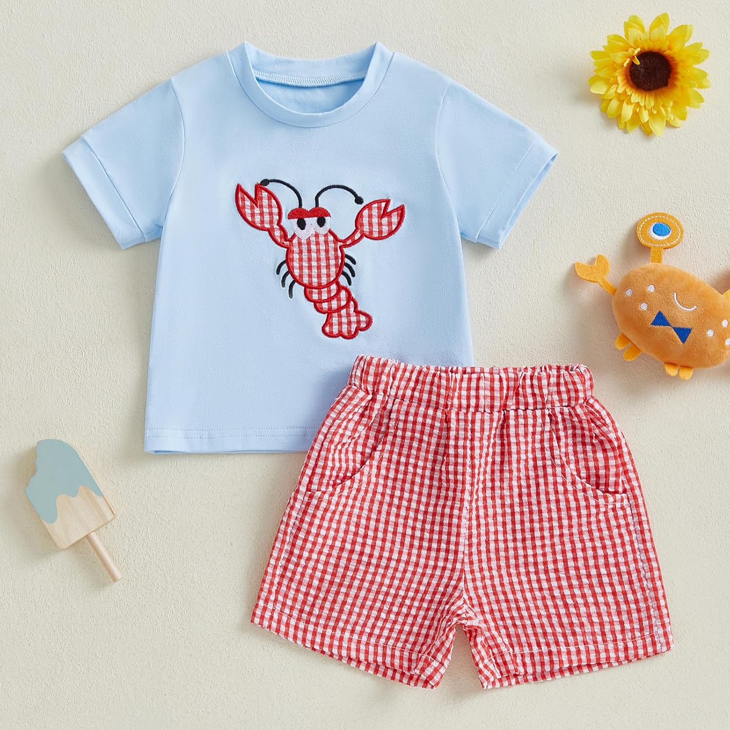 adorable toddler boys summer outfit