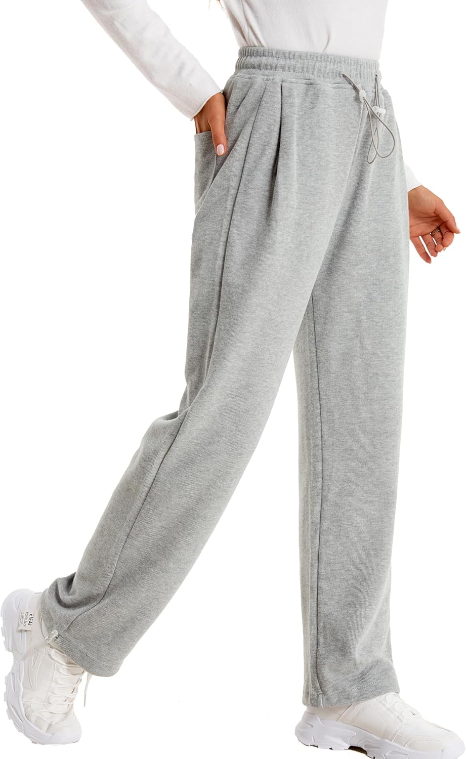 TEERFUJogger Shorts Womens Thick-Warm Active Sweatpants