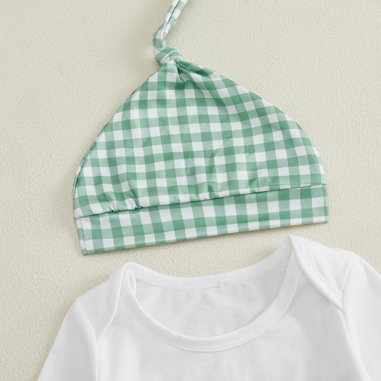 Plaid Romper for Newborn Boys - Trendy Cozy