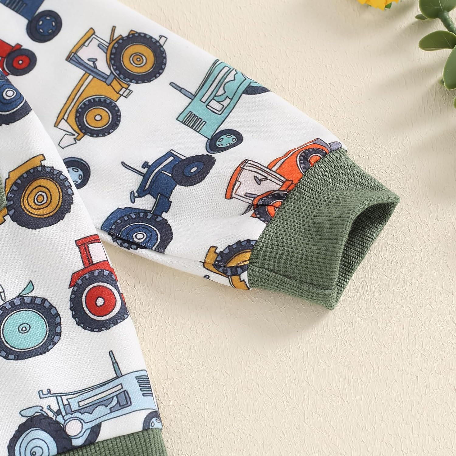 Gaono Toddler Farm Tractor Outfit - Cozy Baby Boy Essentials