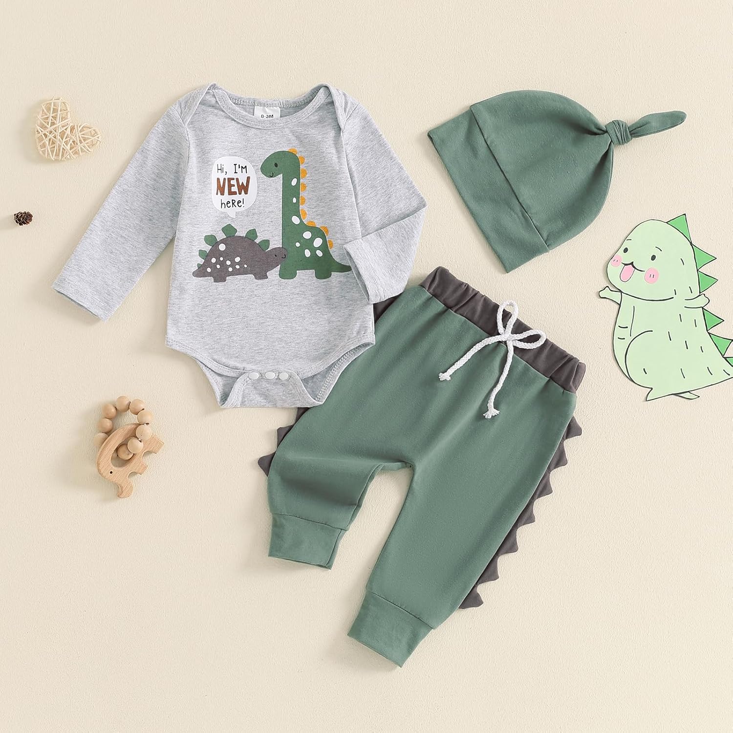 Dinosaur Toddler Boy Set