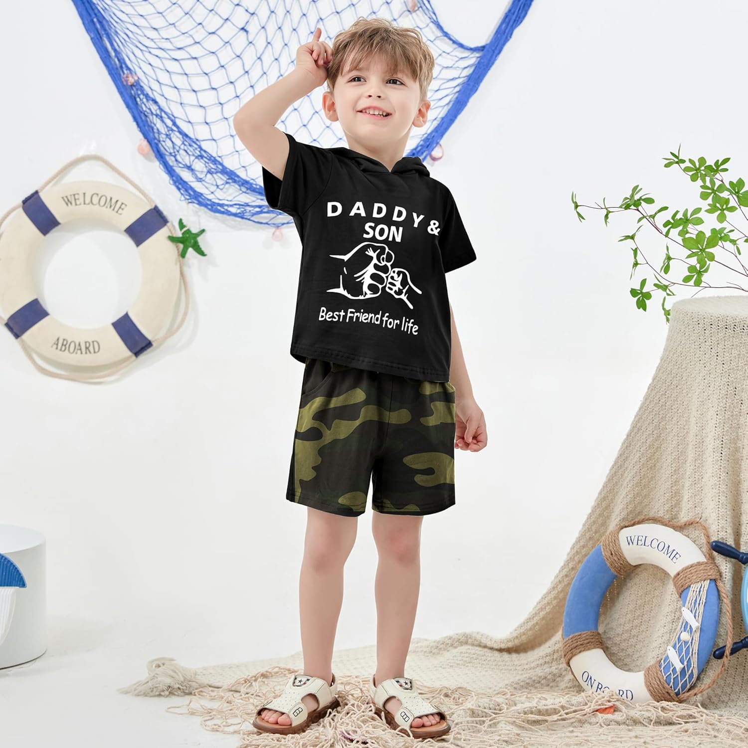 Sanmio Toddler Boy Clothes Set