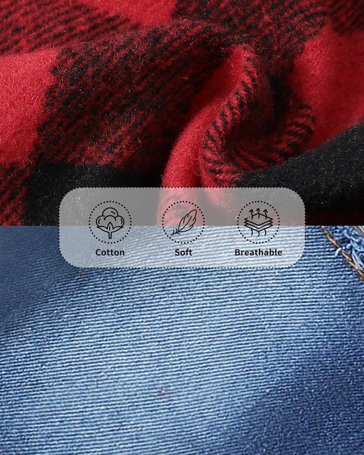 Cool Plaid Jeans for BOYS