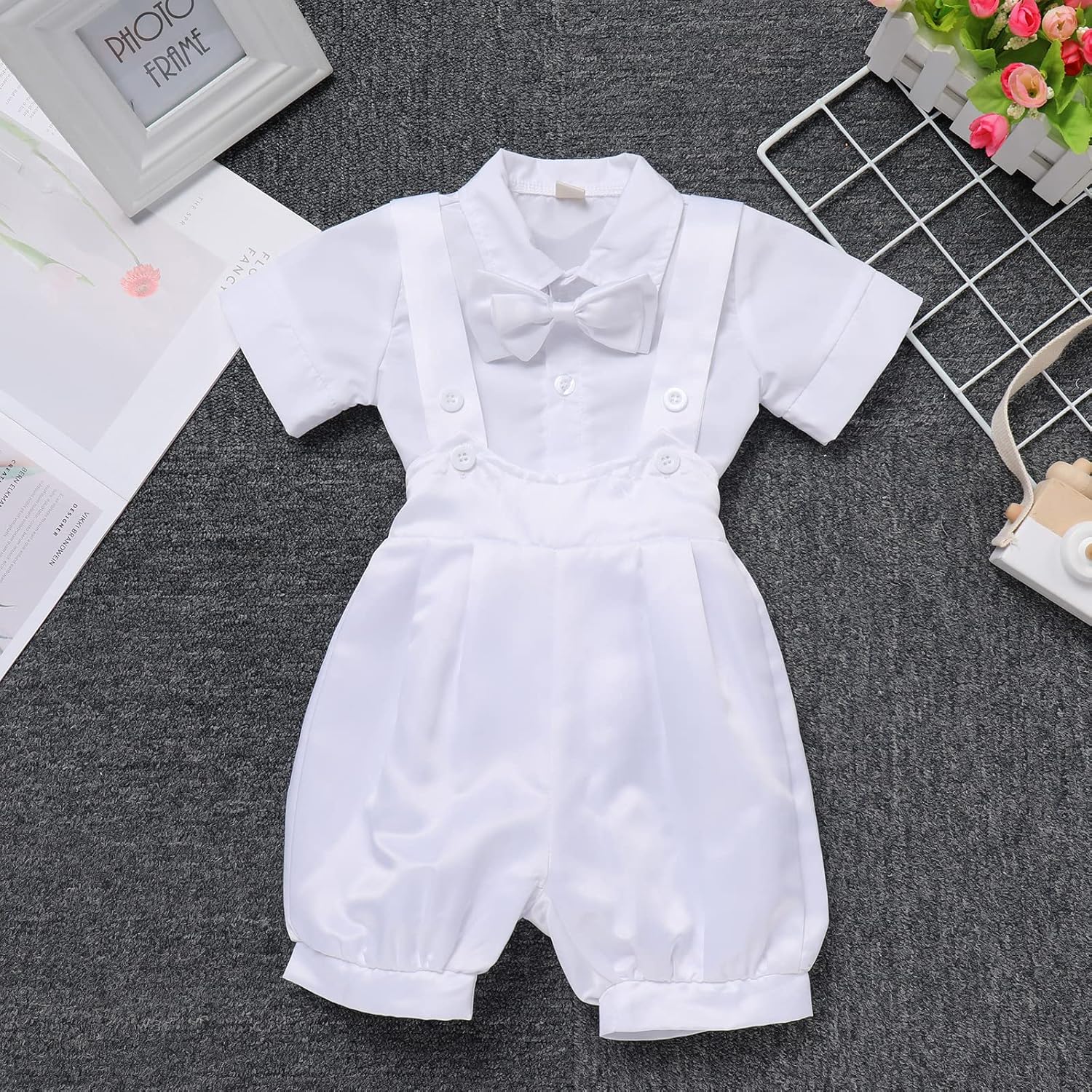 IWEMEK - gentleman style tuxedo suit for baby boys