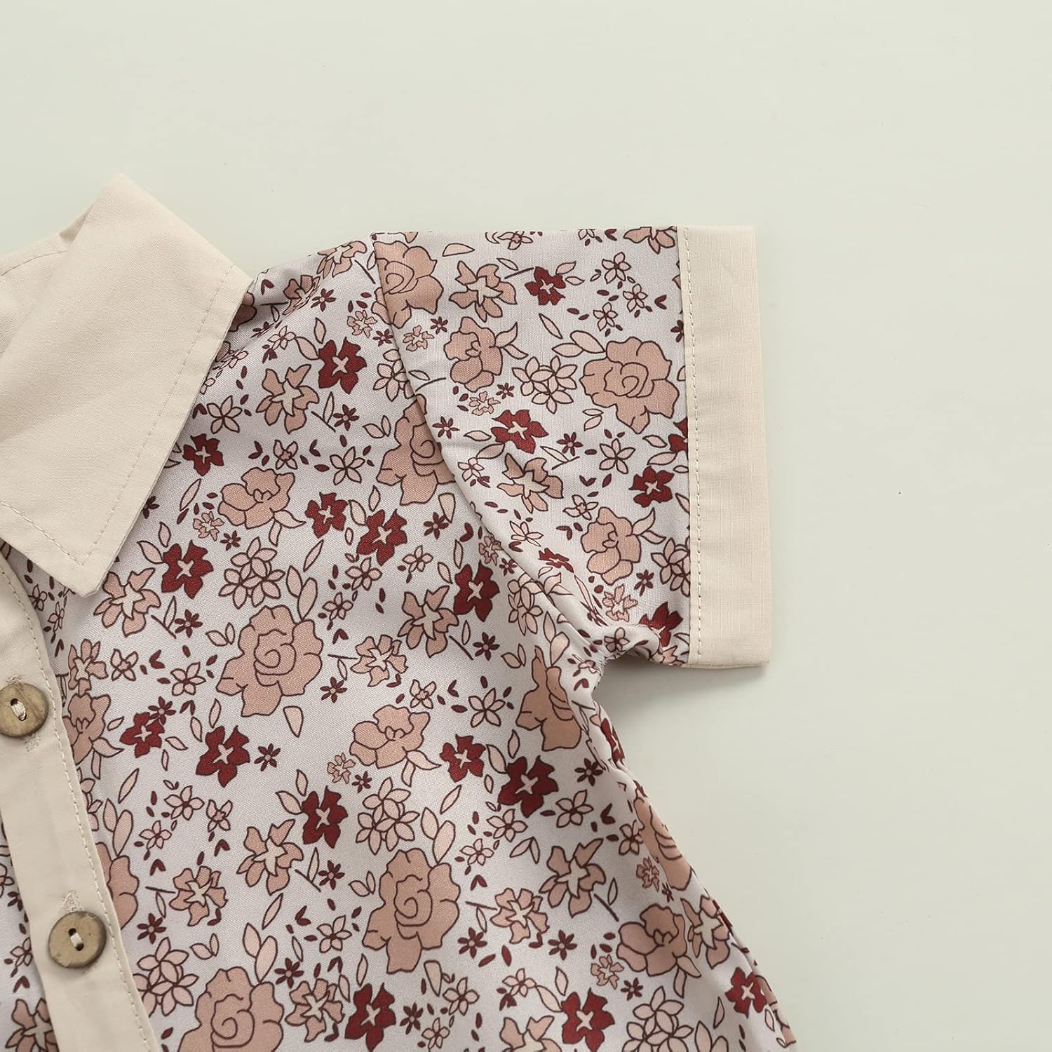 CIYCUIT Toddler Boys Summer Print Shirt Set