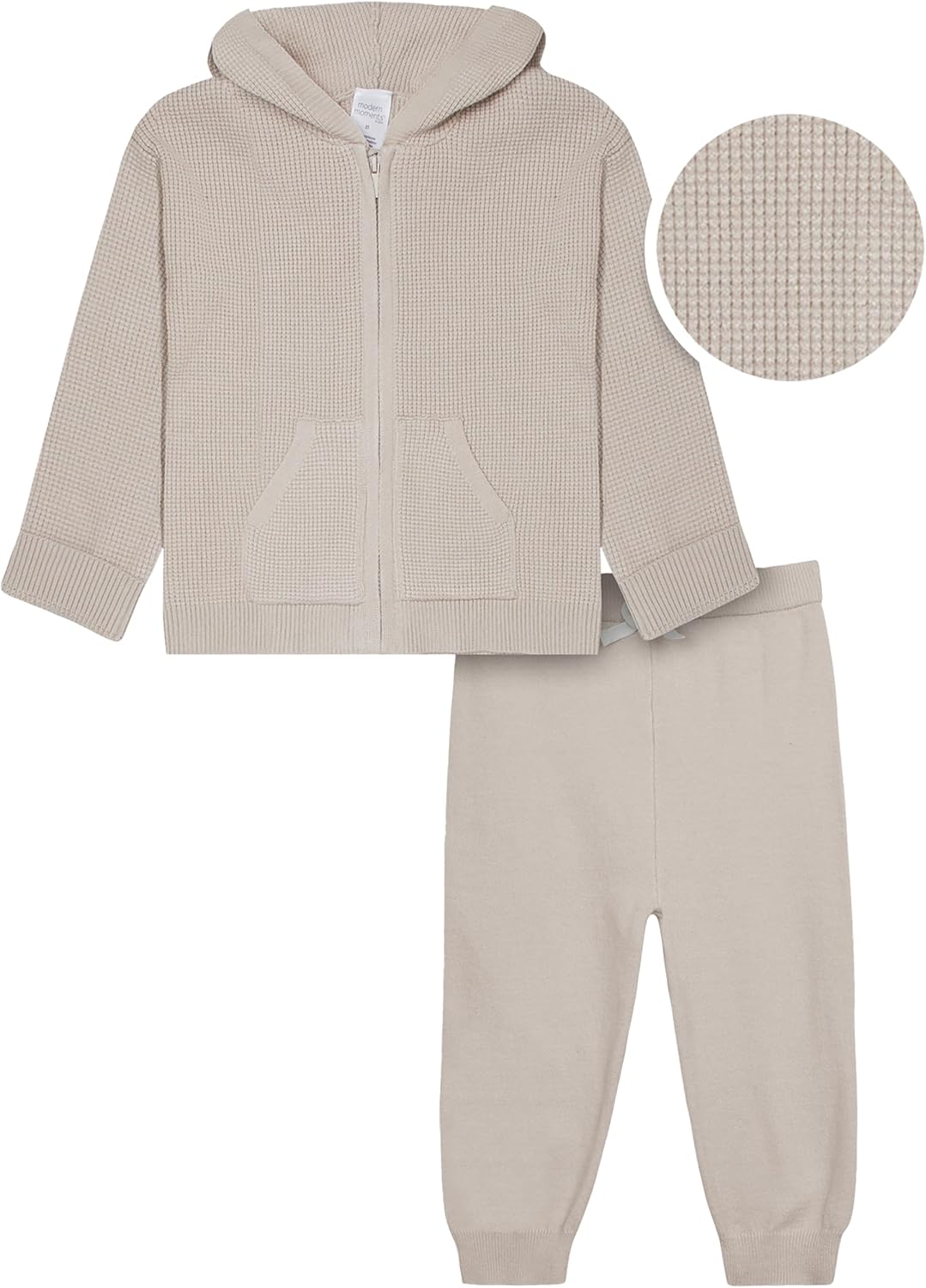 Modern Moments by Gerber Baby and Toddler Hoodie Jogger Set