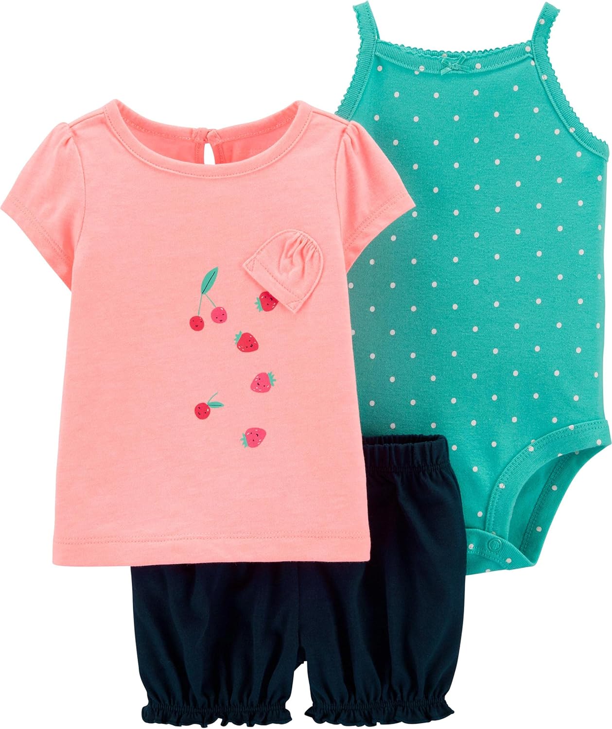 Carters Little Short Set Fruit