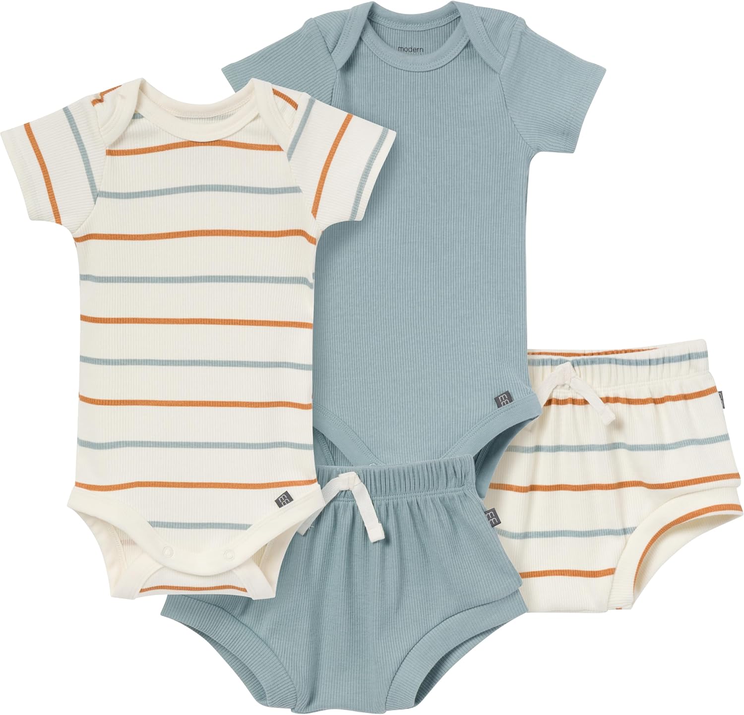 Modern Moments by Gerber 4-Piece Unisex Baby Set