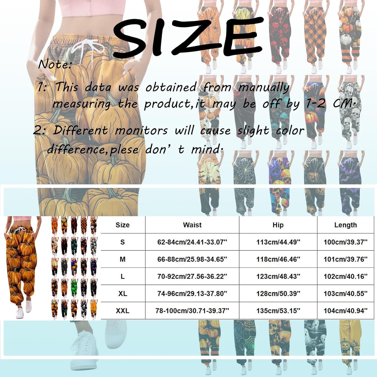 Halloween Bingo Bag Pajama Set for Women