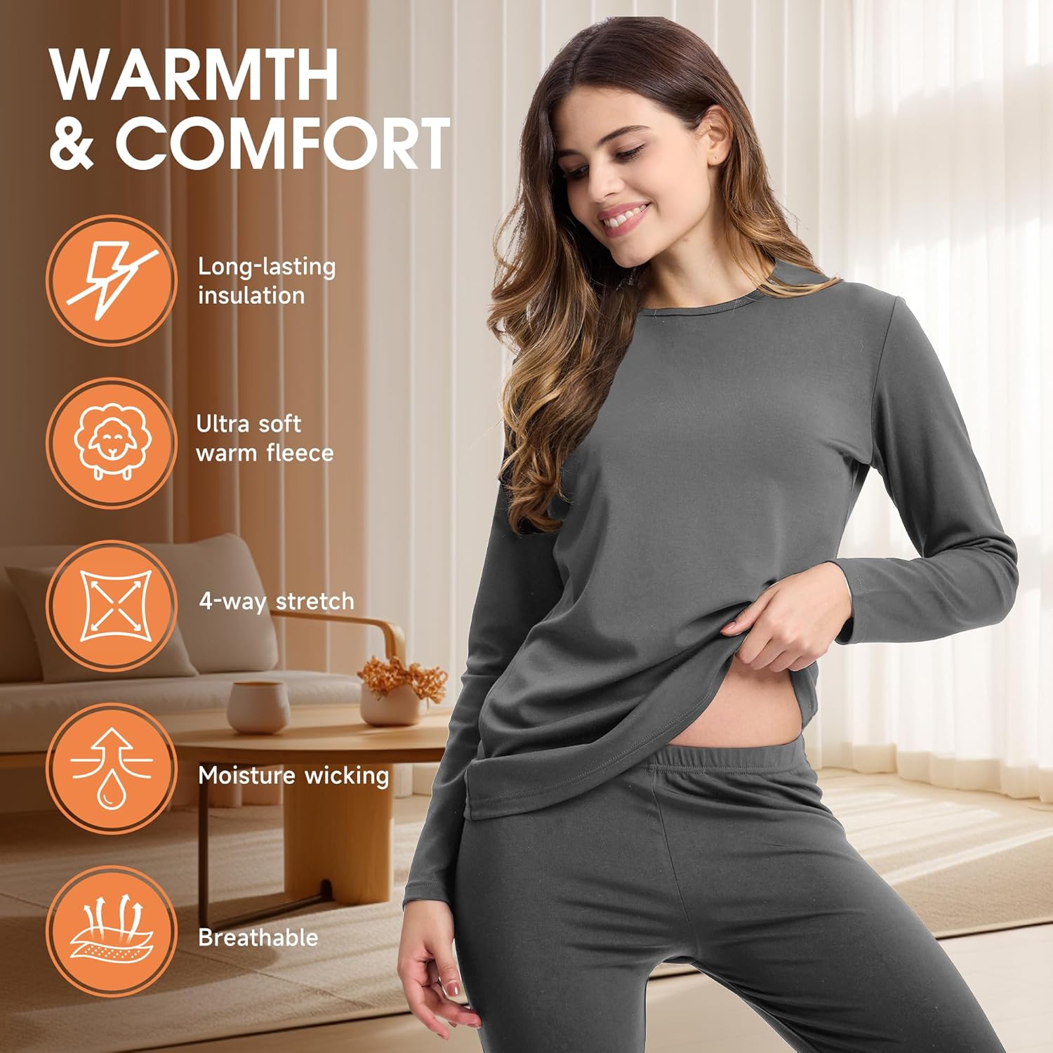 Bamboo Cool Thermal Underwear Women Comfort Meets Style
