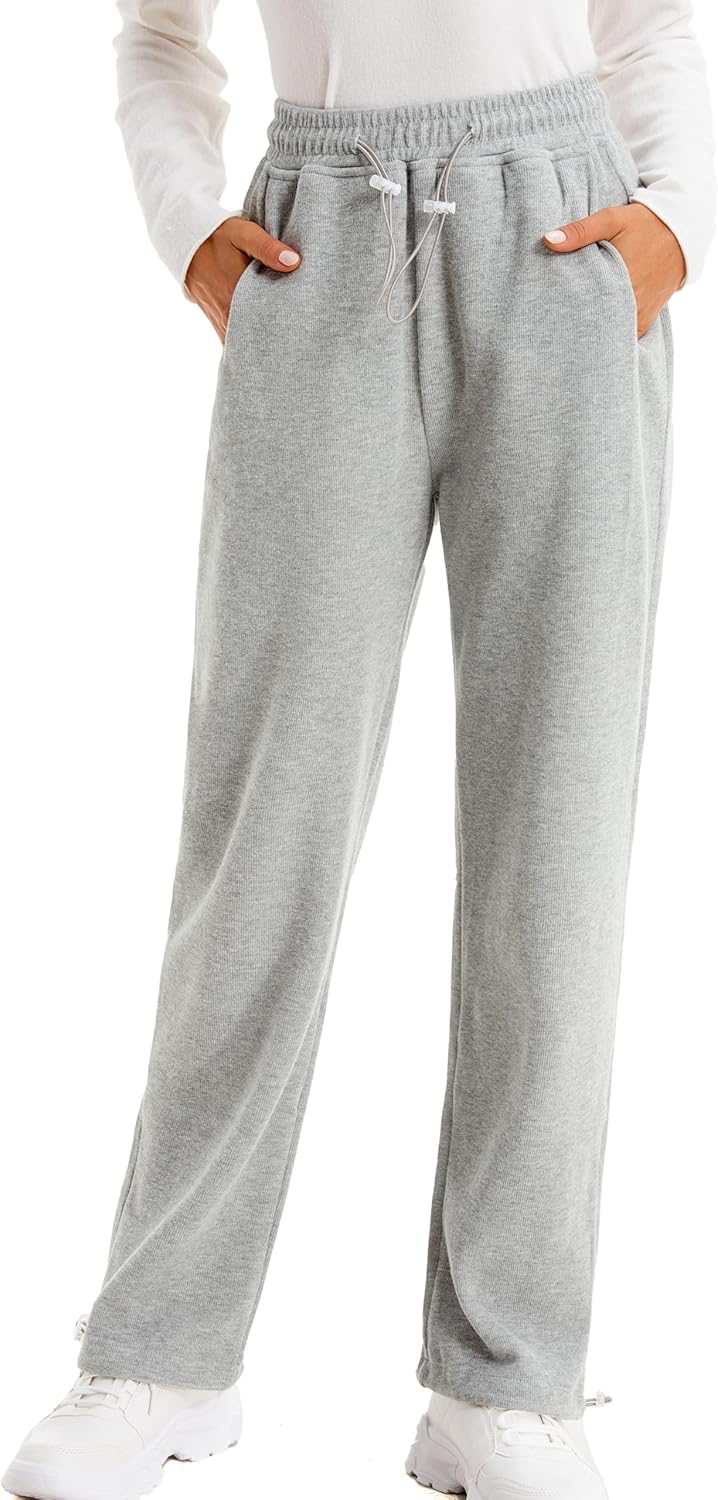 TEERFUJogger Shorts Womens Thick-Warm Active Sweatpants