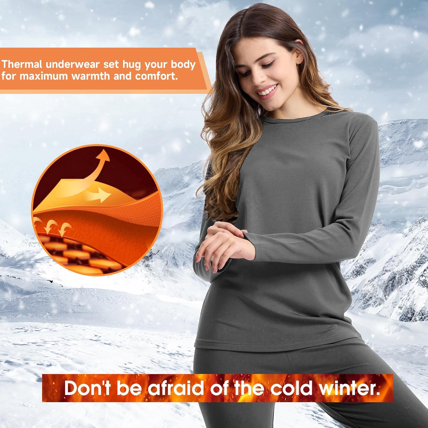 Bamboo Cool Thermal Underwear Women Comfort Meets Style