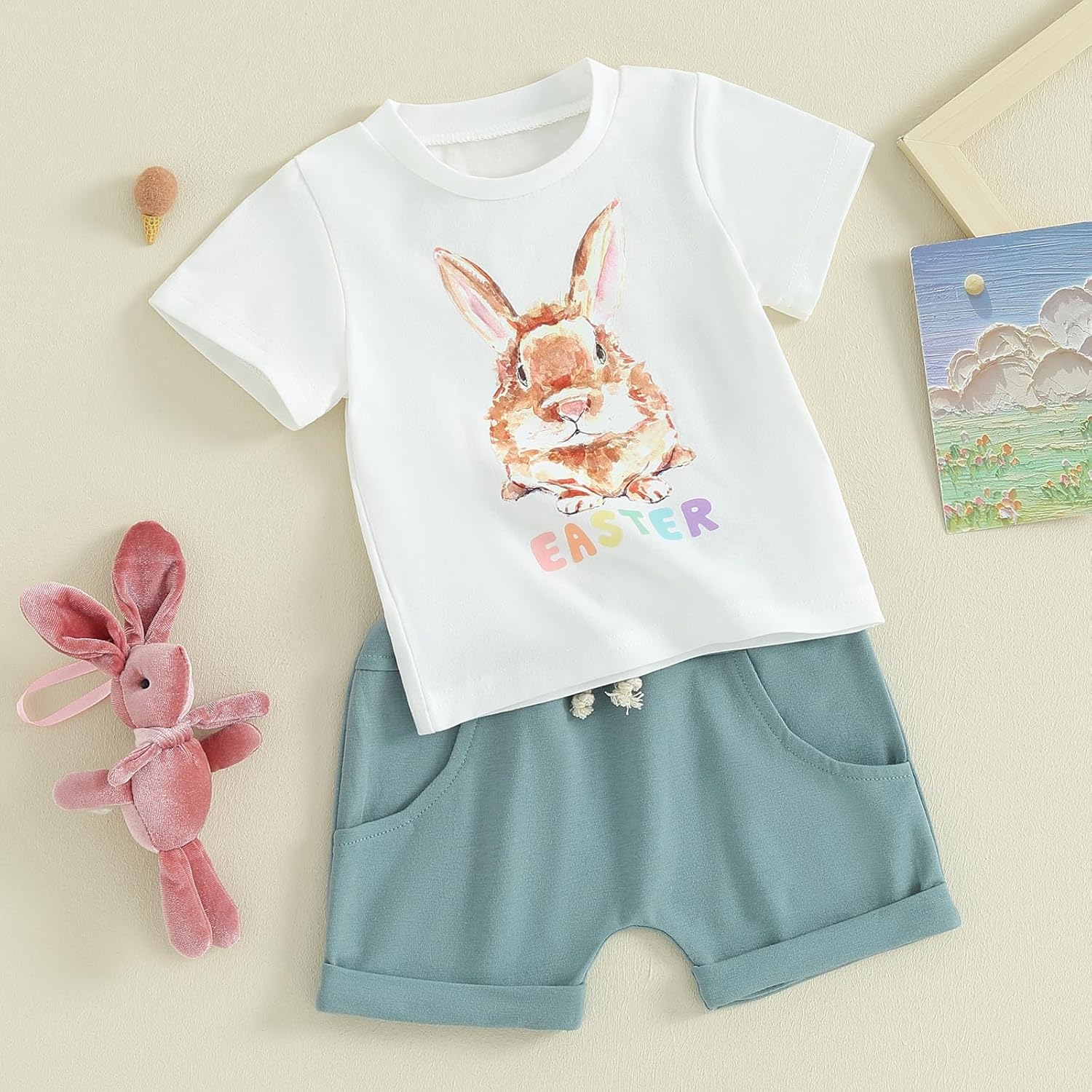Bunny Set Toddler Boys Easter