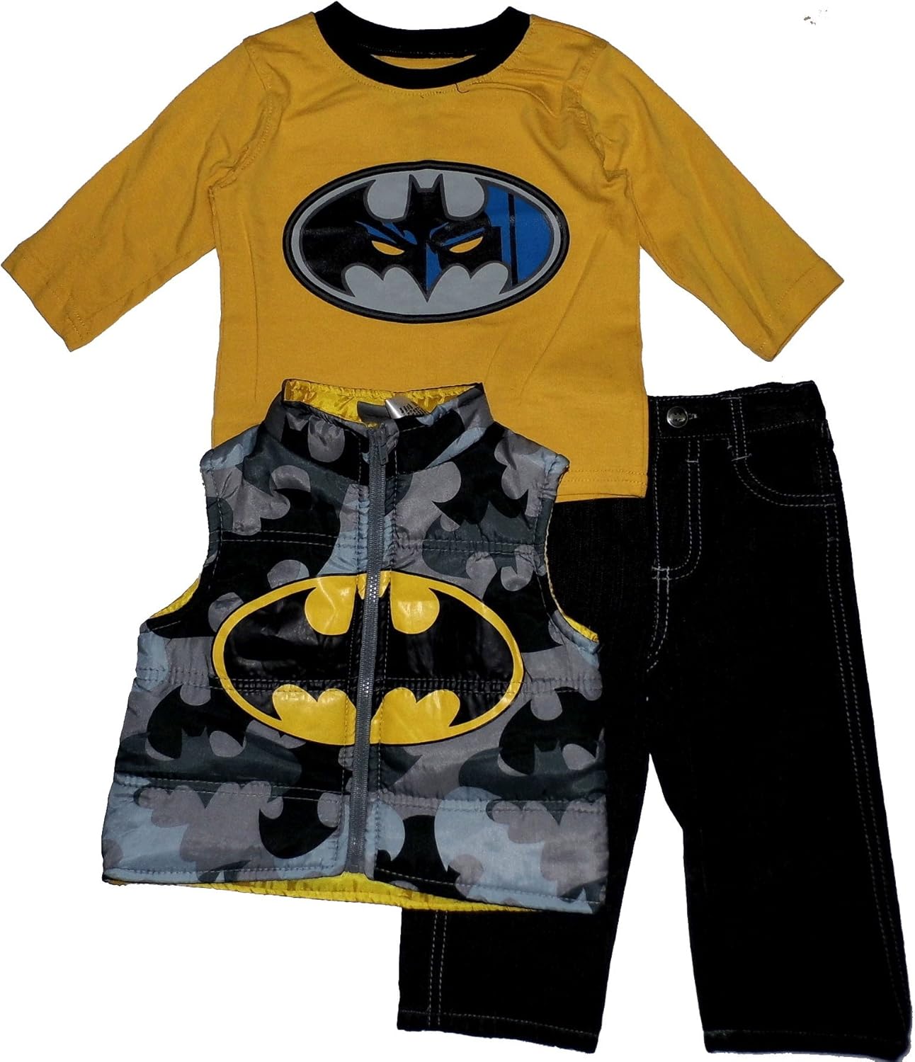 DC Comics Batman infant vest set