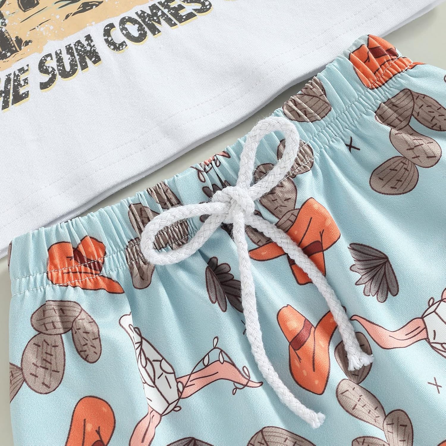 Summer Baby Boy Shorts Set