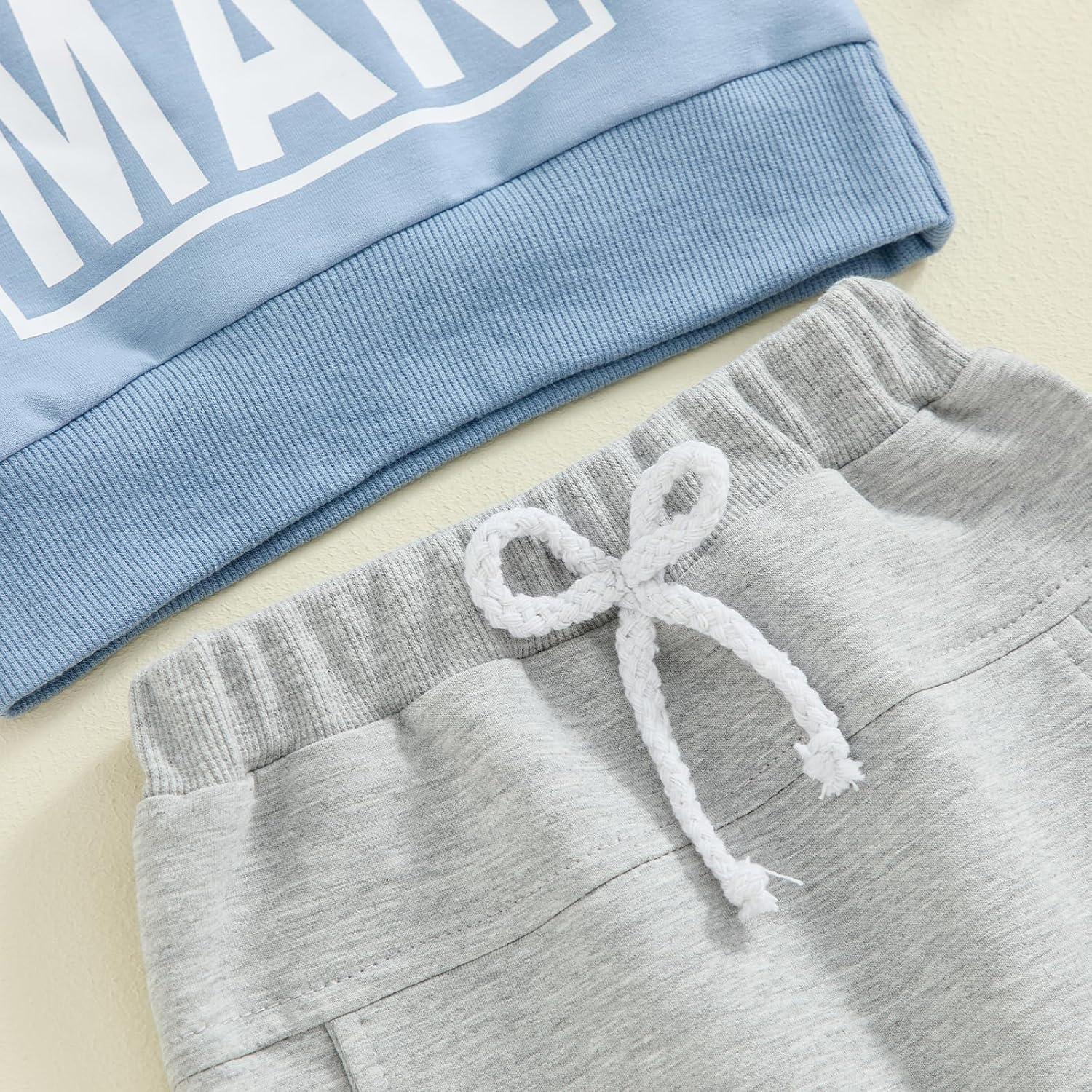 Fall toddler boys sweatshirt pants set
