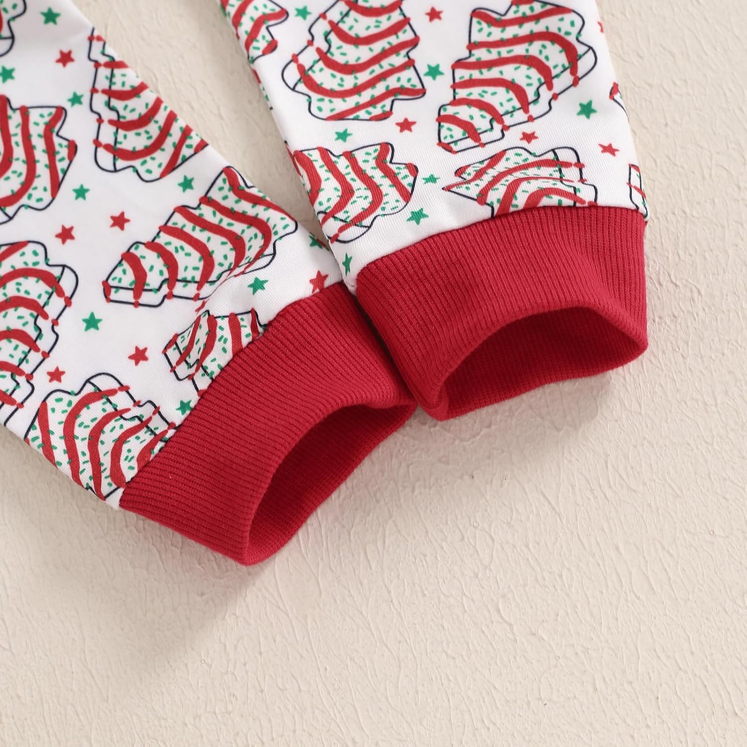 Toddler Boy Christmas Outfit 2PCS Merry Letter Print Set