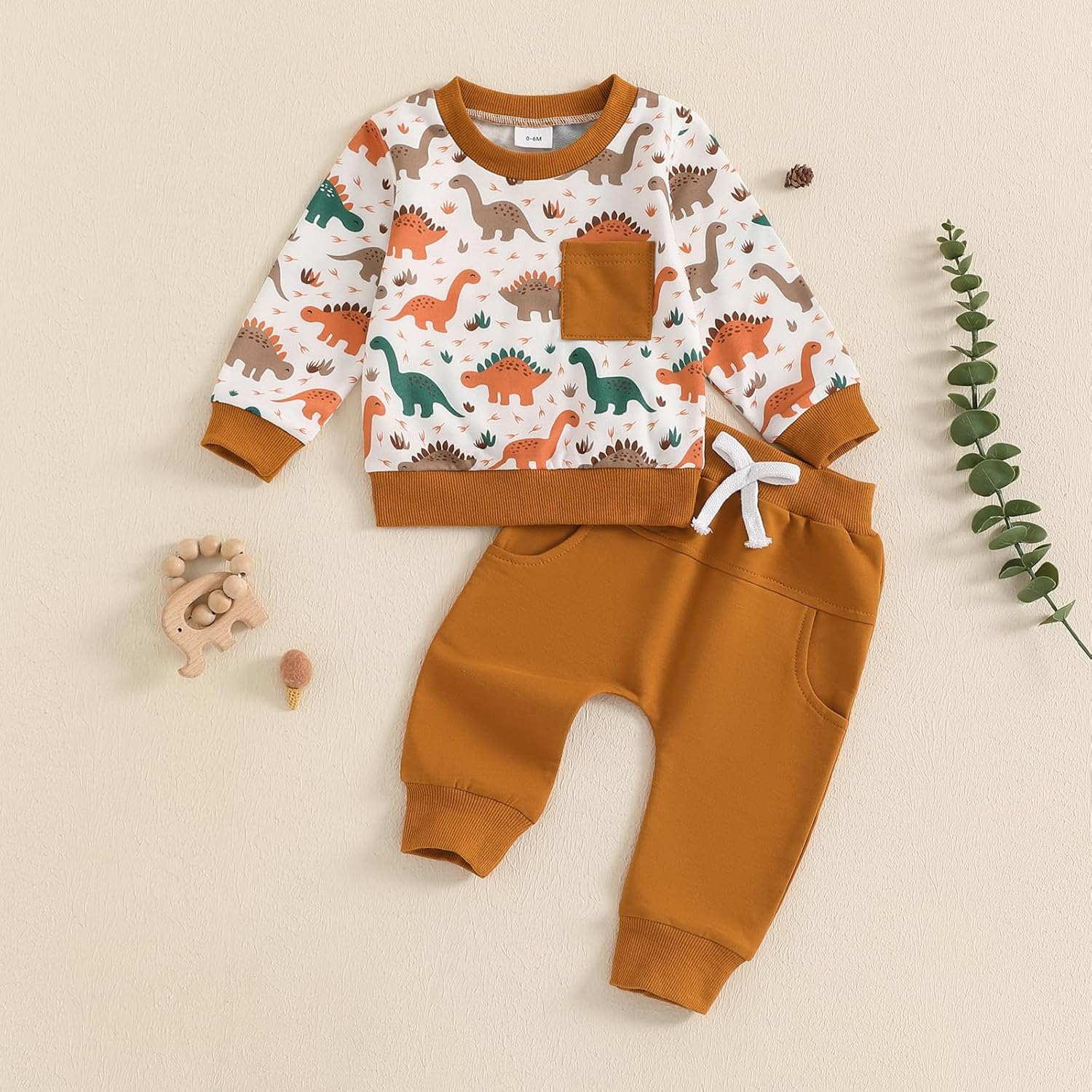 Dinosaur Adventure Baby Essentials Stretchy Cozy