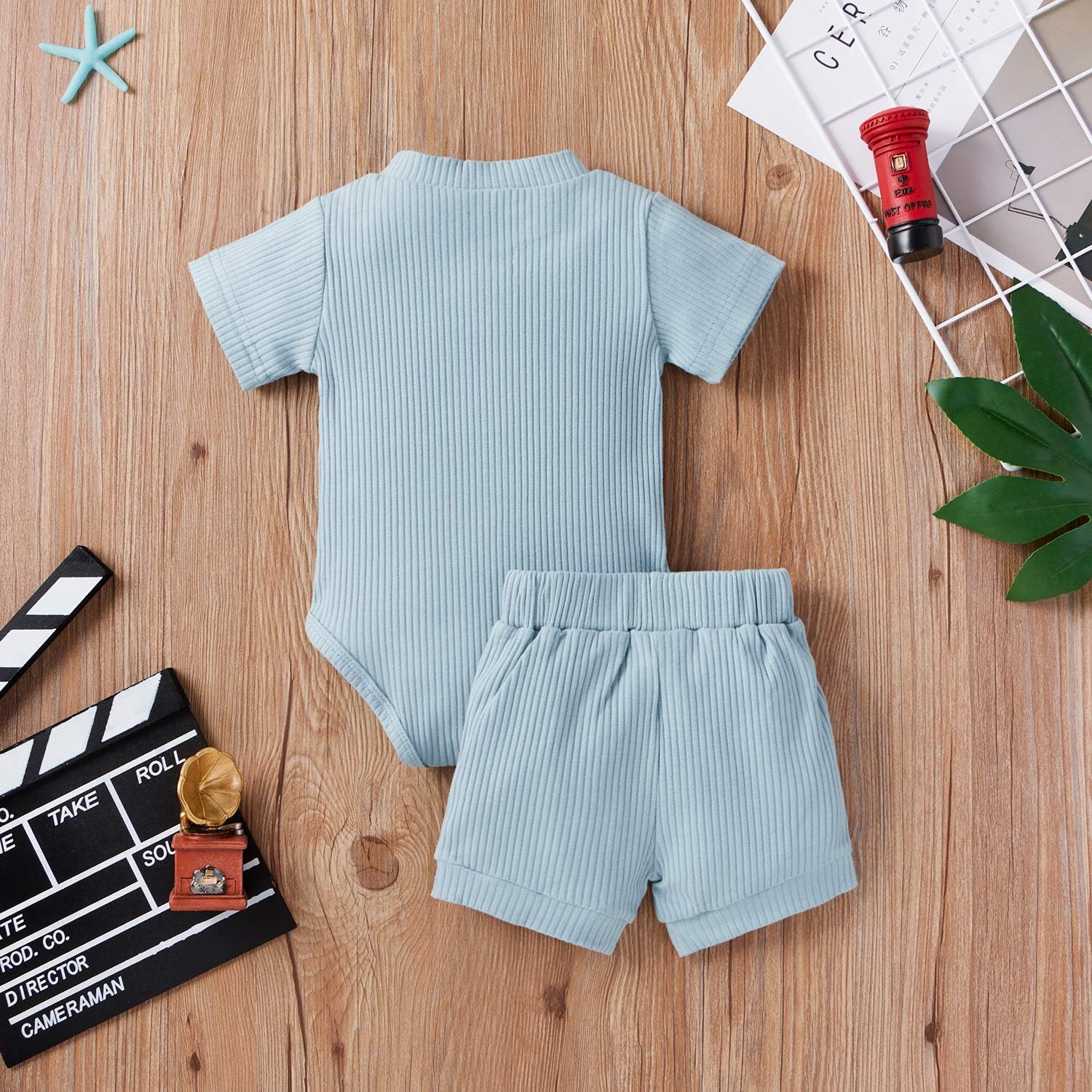 MABABY Newborn Romper Set for 3-18 Month